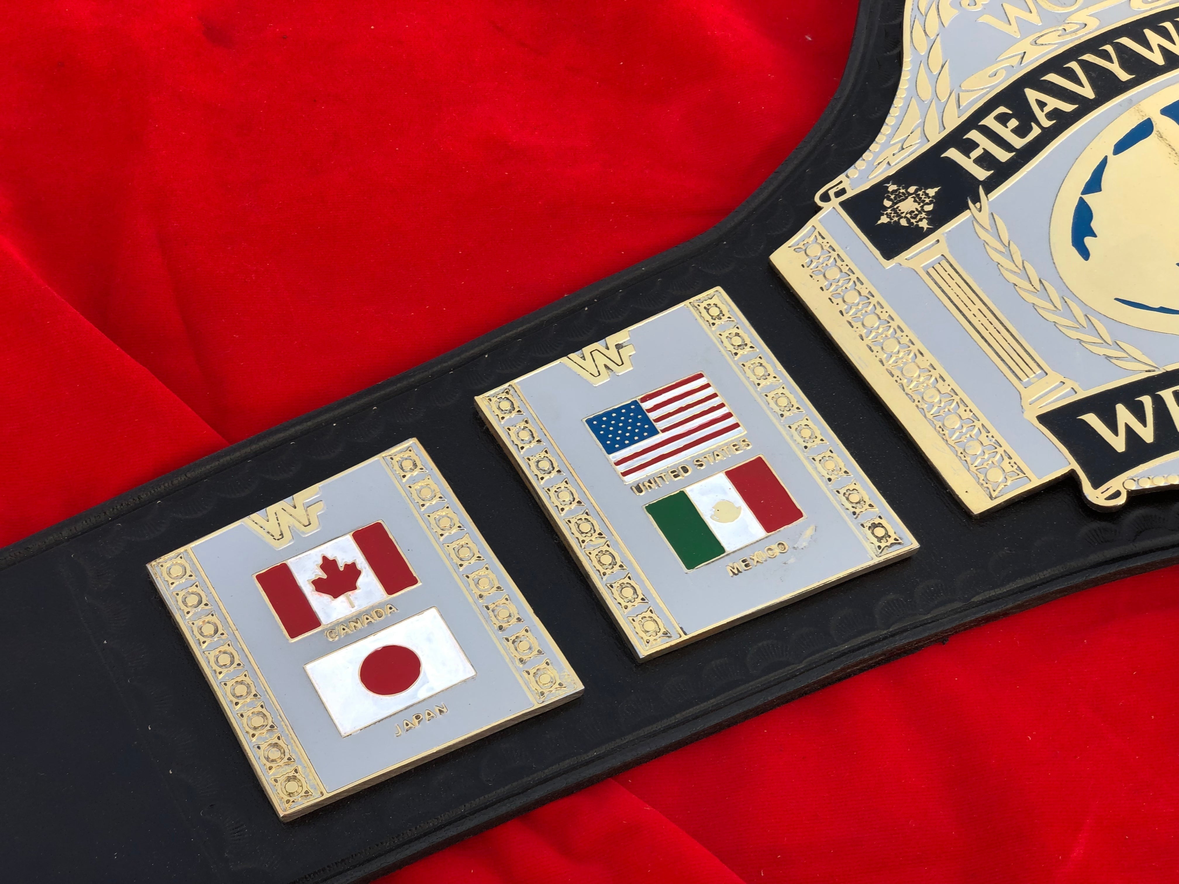 WWF HULK HOGAN 86 WORLD HEAVYWEIGHT WRESTLING CHAMPIONSHIP BELT REPLICA Championship Belt Store