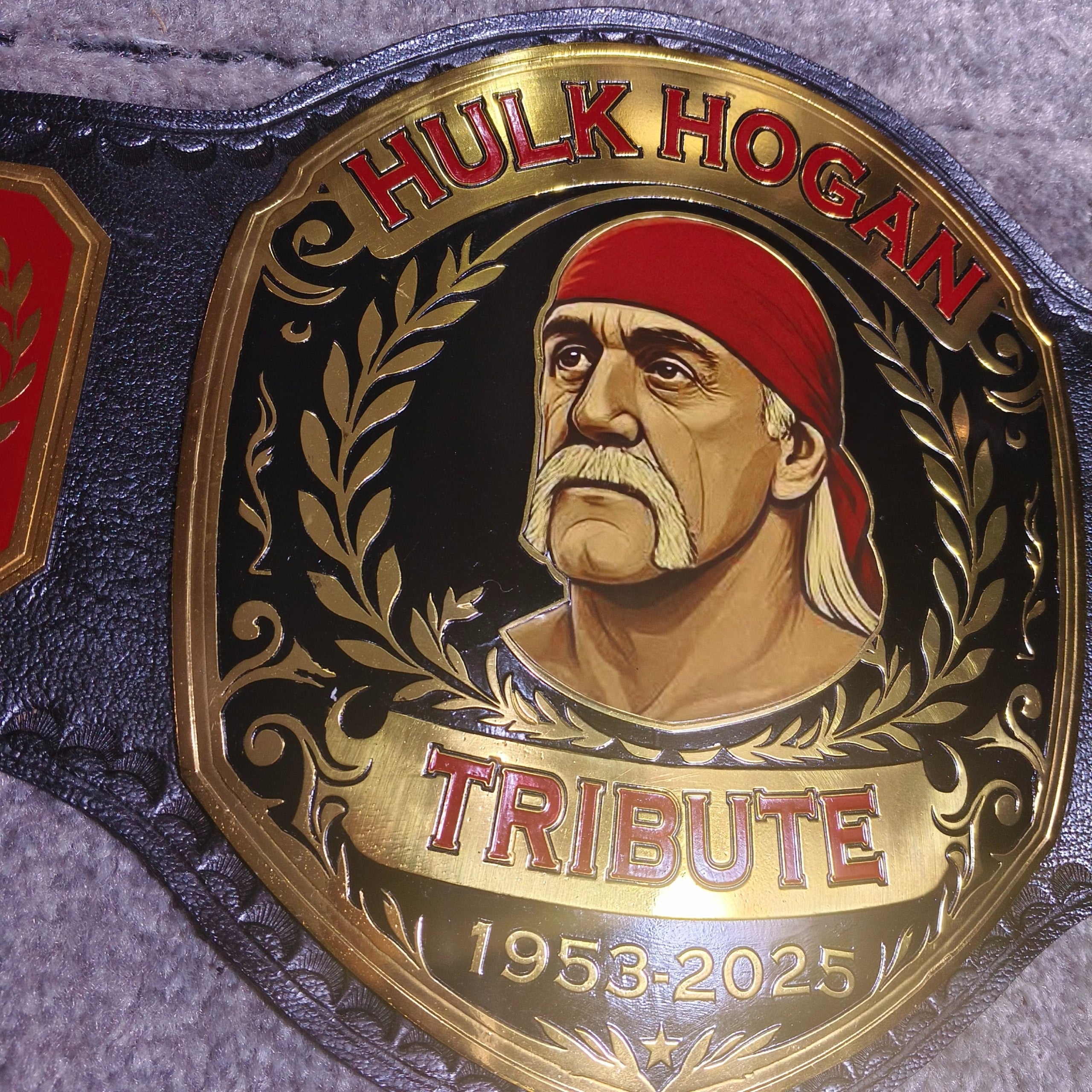 Hulkamania Tribute Memorial Belt Championship Belt Store