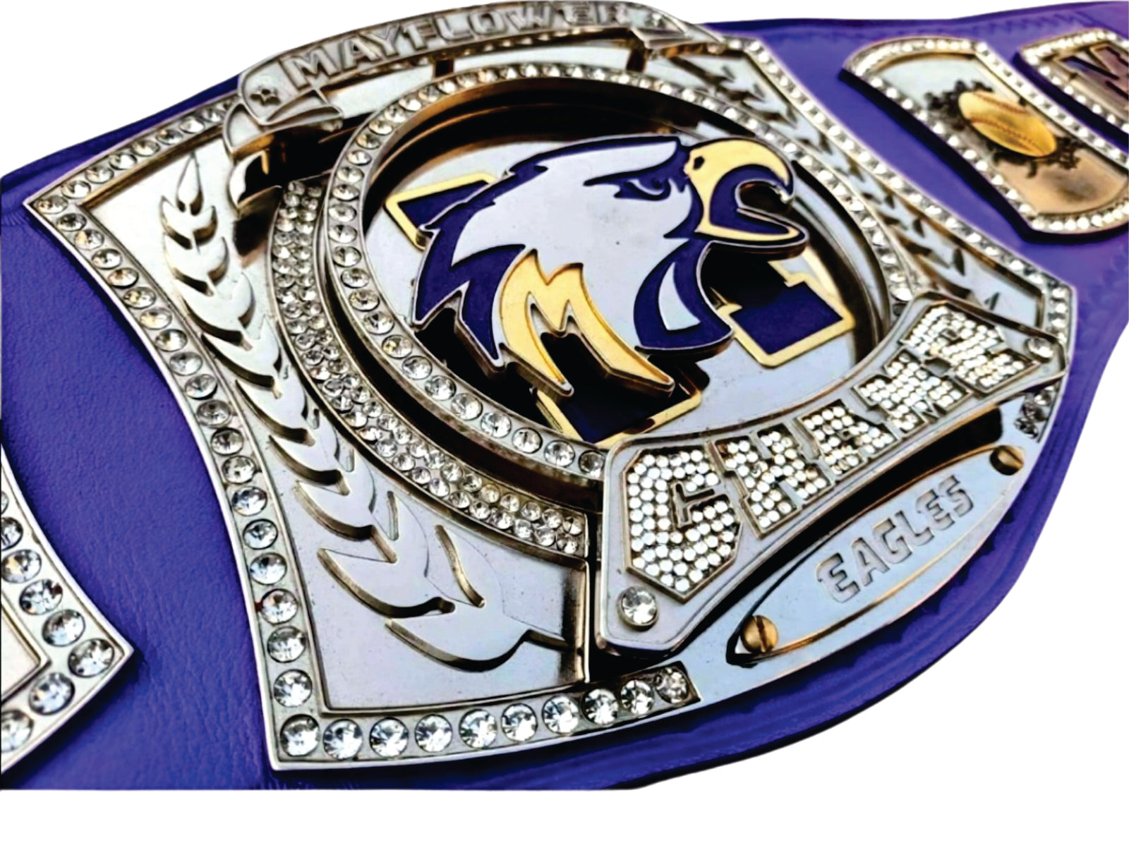 MAYFLOWER EAGLES CHAMPIONS CHAMPIONSHIP BELT Championship Belt Store