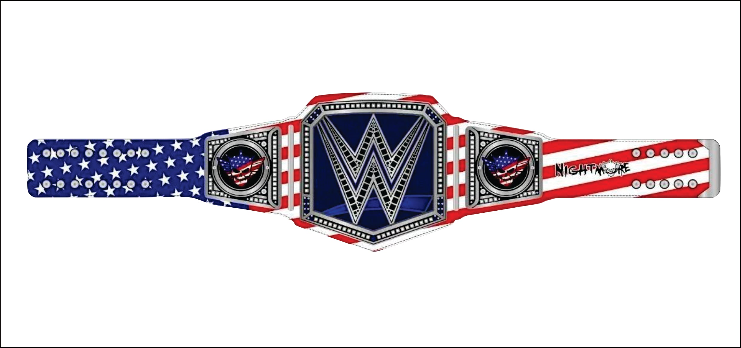 Cody Rhodes Championship Replica Title Belt Championship Belt Store