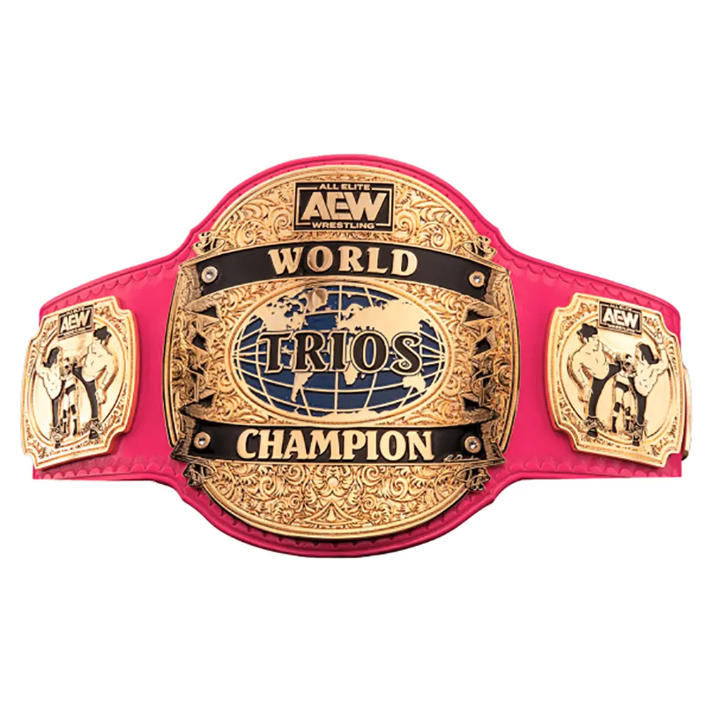 AEW World Trios Championship Belt - Official Replica Championship Belt Store
