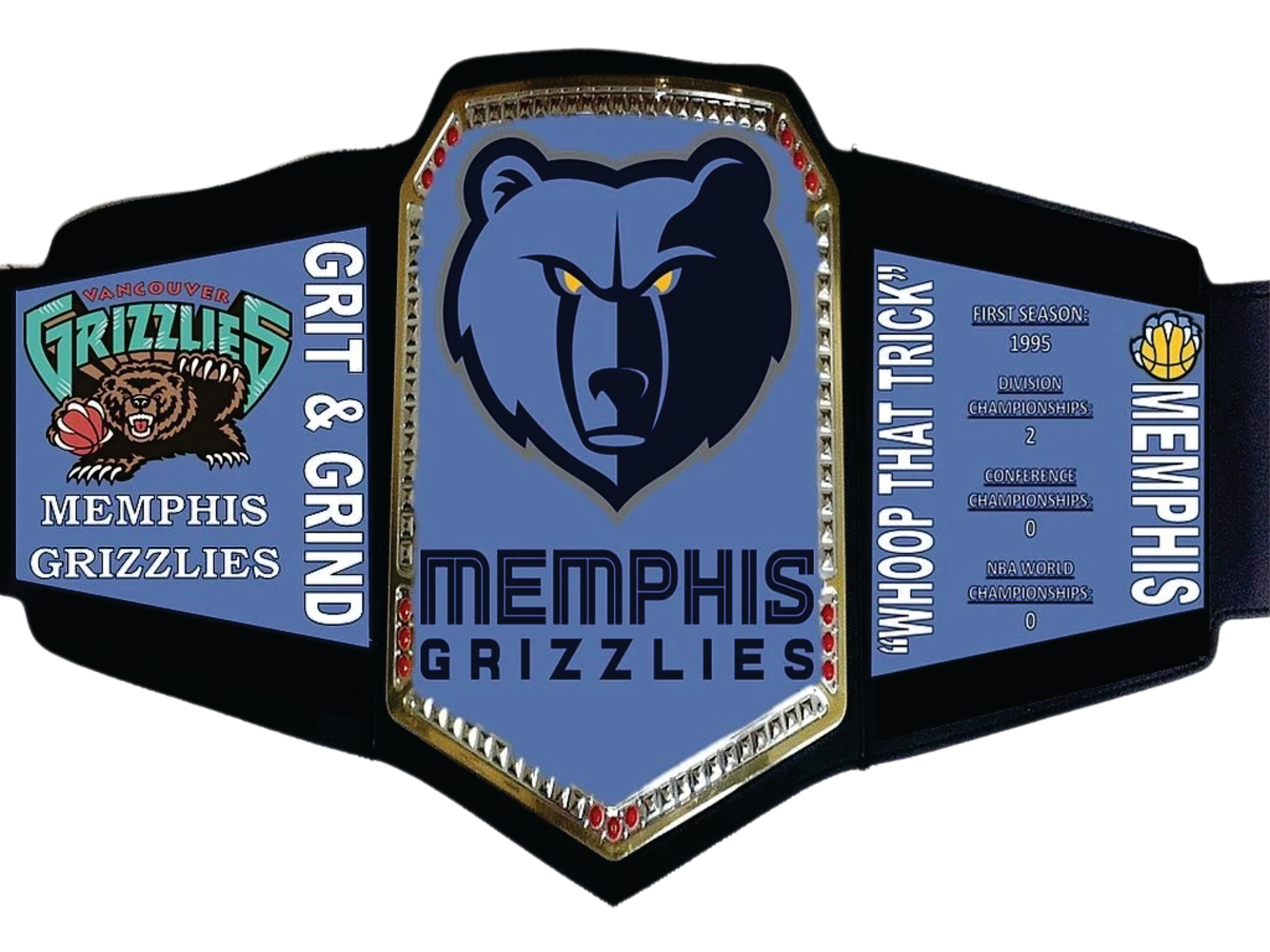 Memphis Grizzlies NBA Championship Belt Championship Belt Store