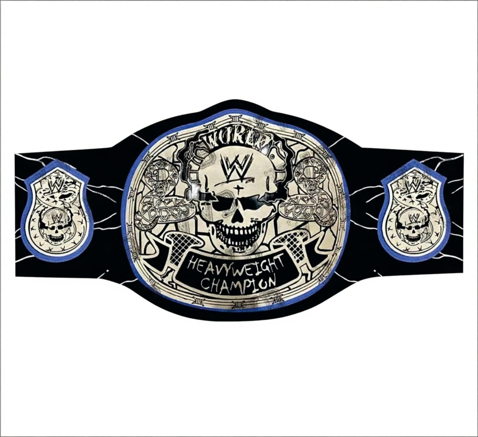 Custom New Stone Cold Limited Edition Smoking Skull Championship Wrestling Title Belt Championship Belt Store