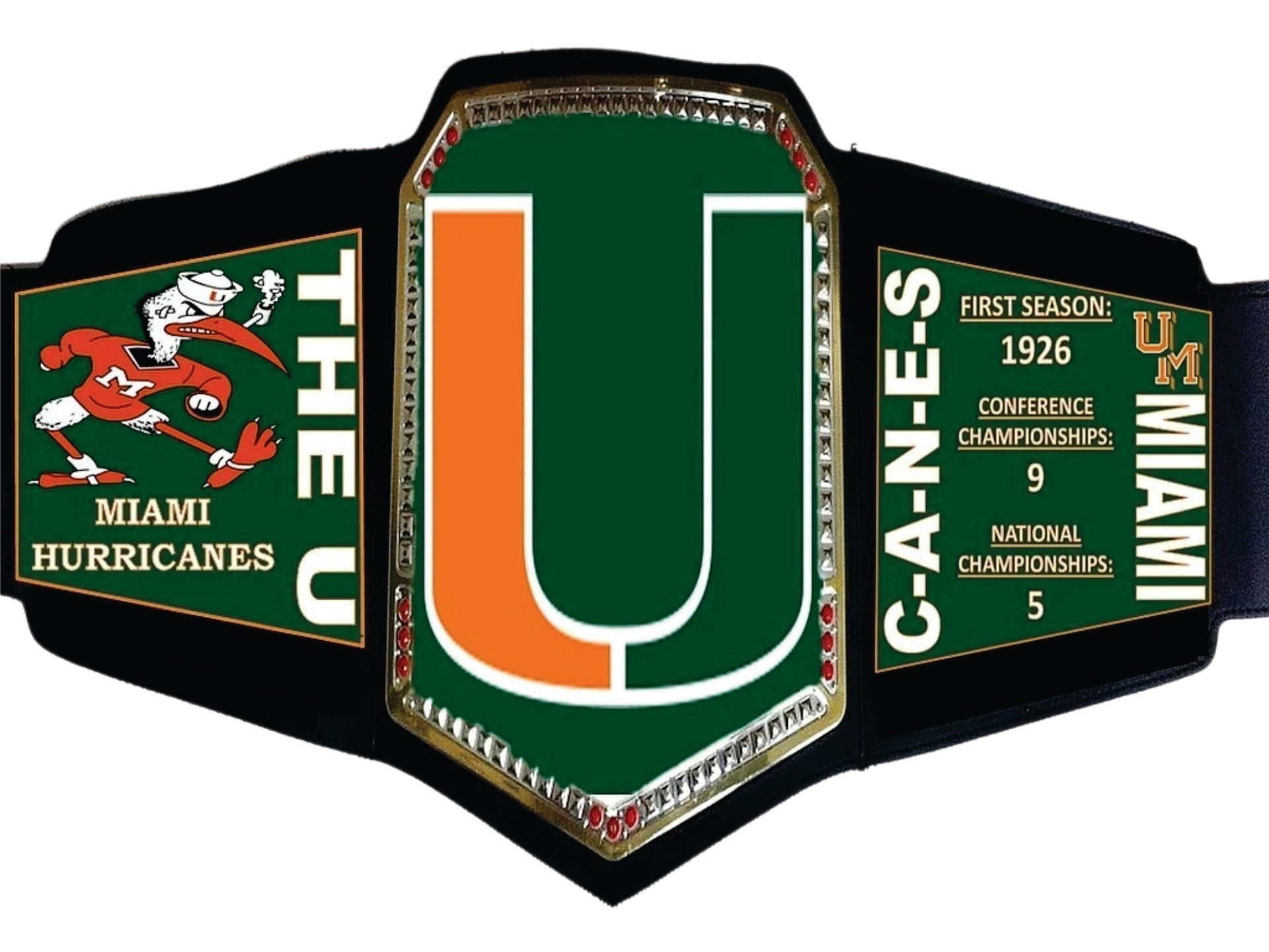 Georgia Tech Yellow Jackets WWE College Legacy Title Belt Championship Belt Store