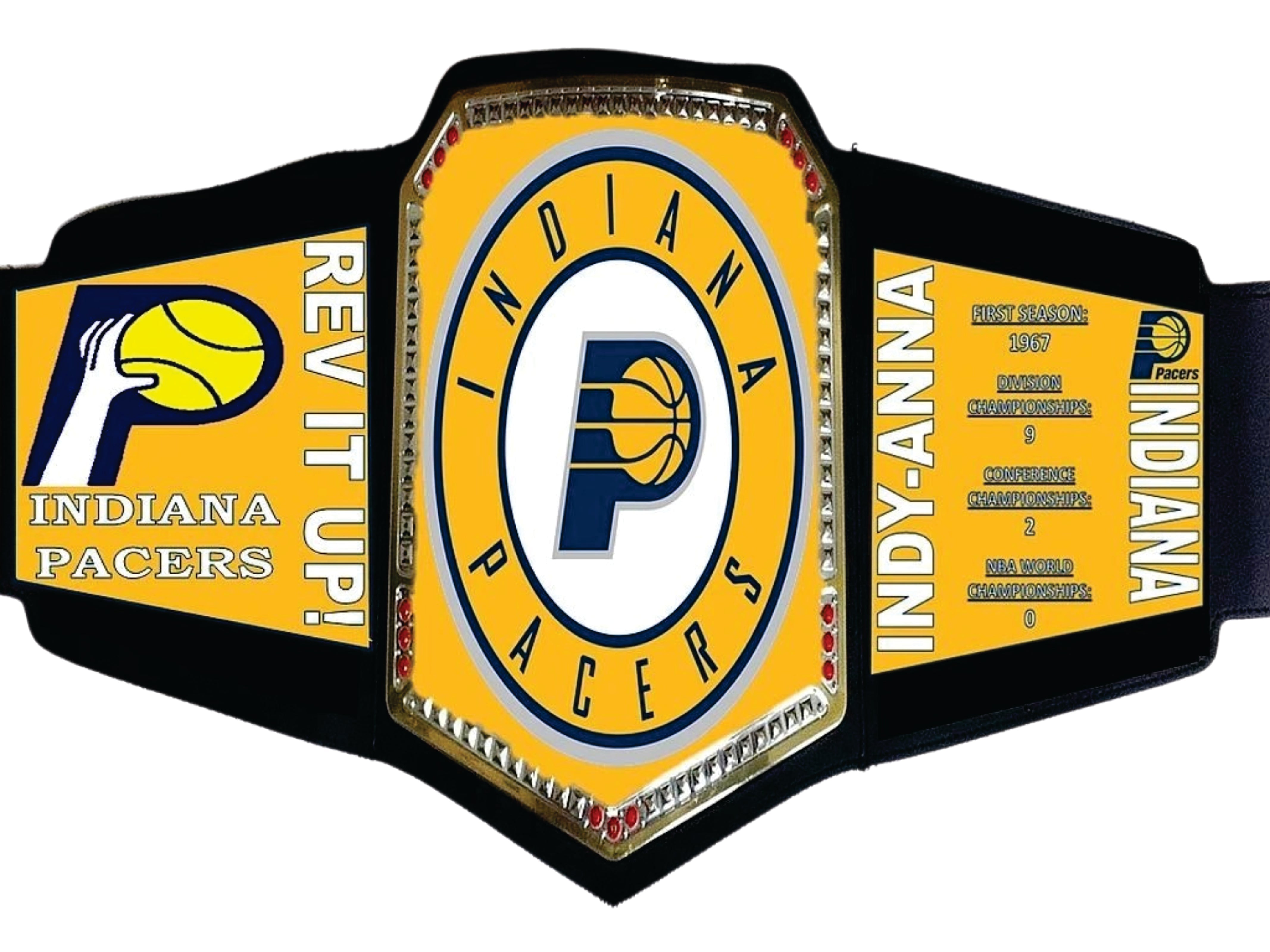 Indiana Pacers NBA Championship Belt Championship Belt Store