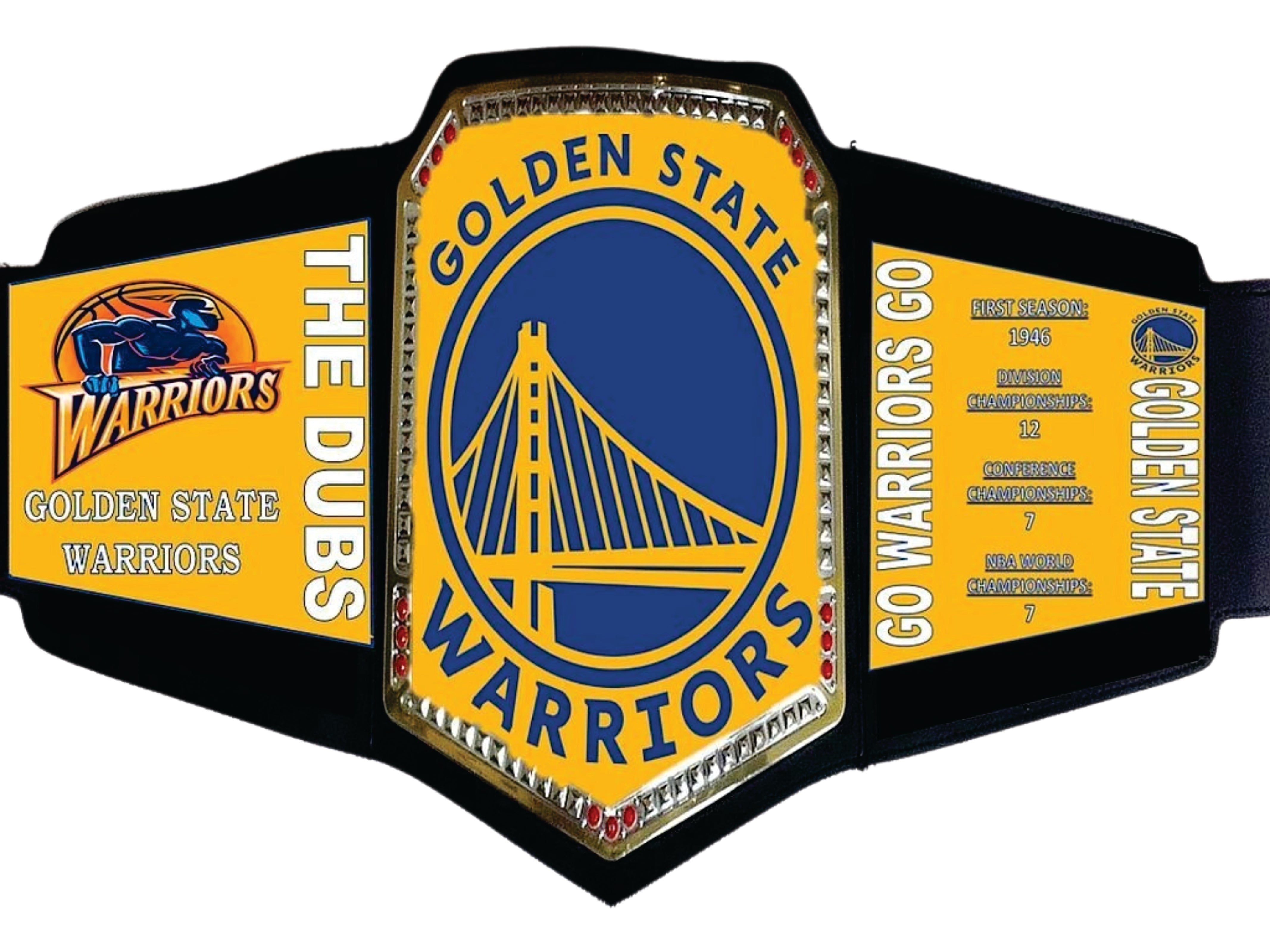 Golden State Warriors NBA Championship Belt Championship Belt Store