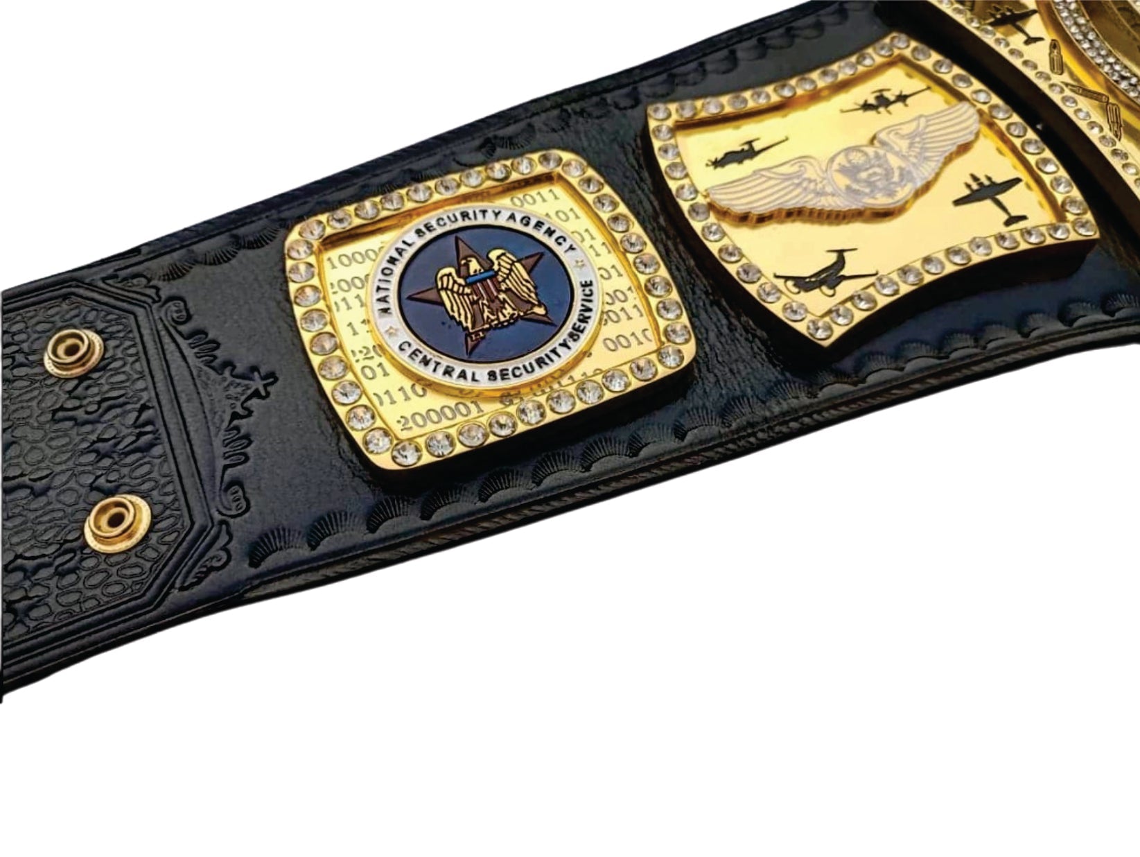 MSGT AIR Force 2004 - 2024 Custom Championship Belt Championship Belt Store