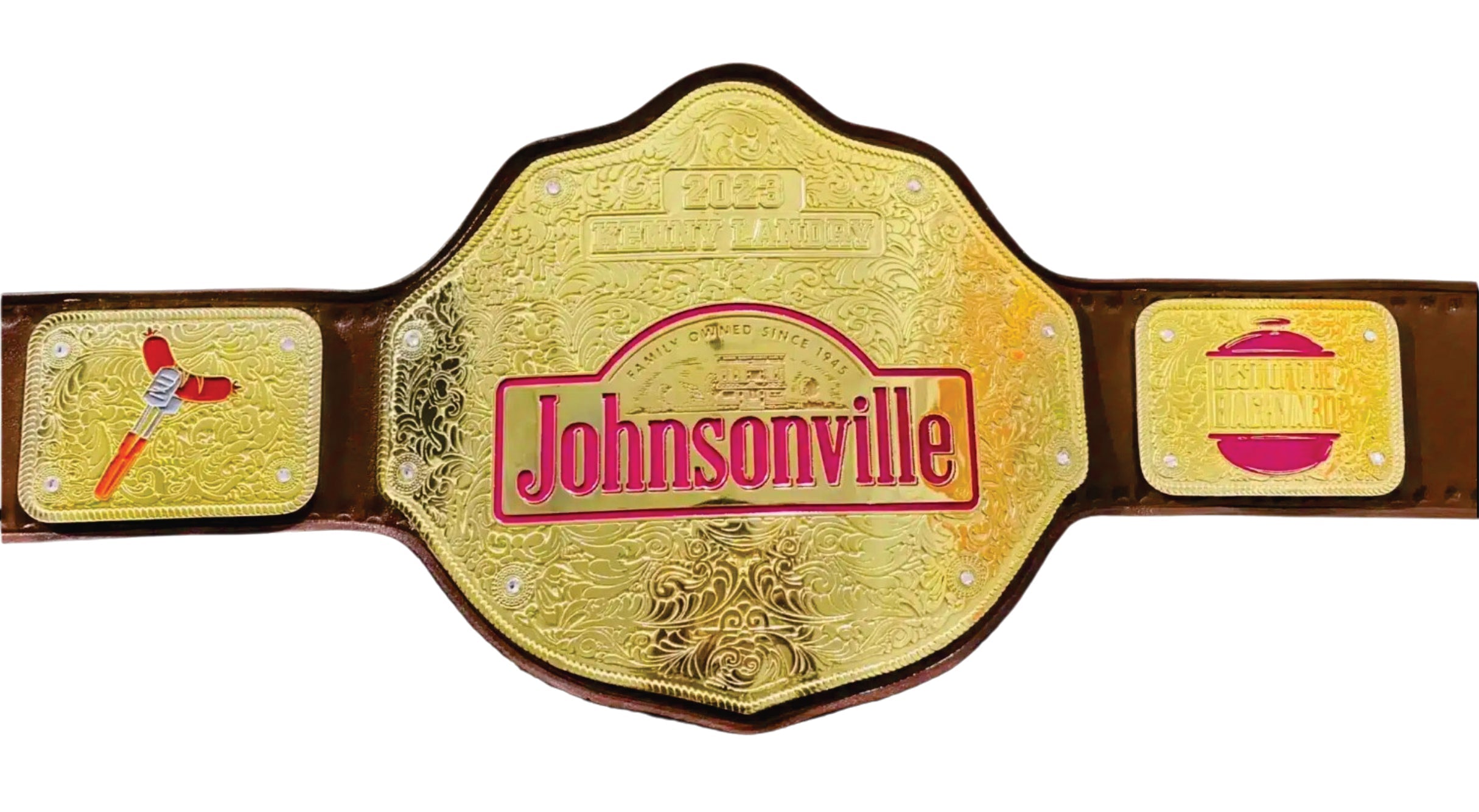 Customiazble Johnsonville Sausage World Championship Wrestling Belt Championship Belt Store