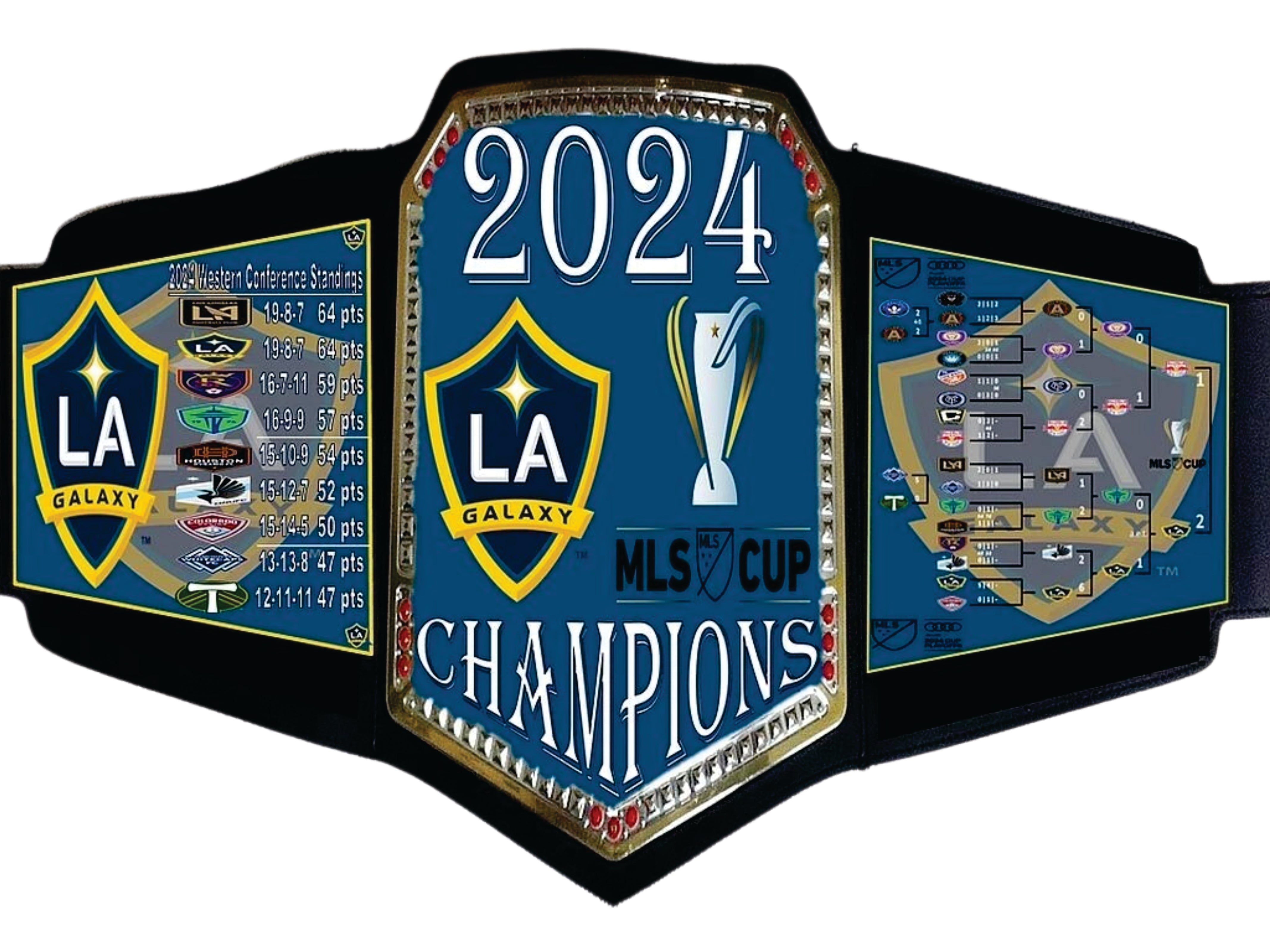 Arizona State Sun Devils 2024 Big 12 Champions / CFP Playoff Championship Belt Championship Belt Store