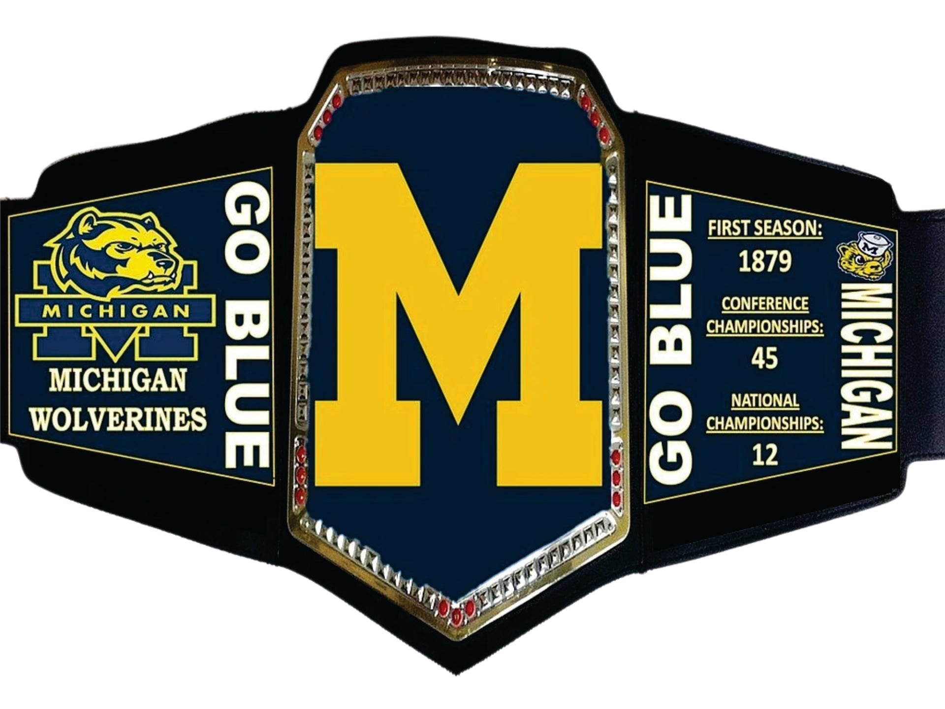 Nebraska Cornhuskers WWE College Legacy Title Belt Championship Belt Store