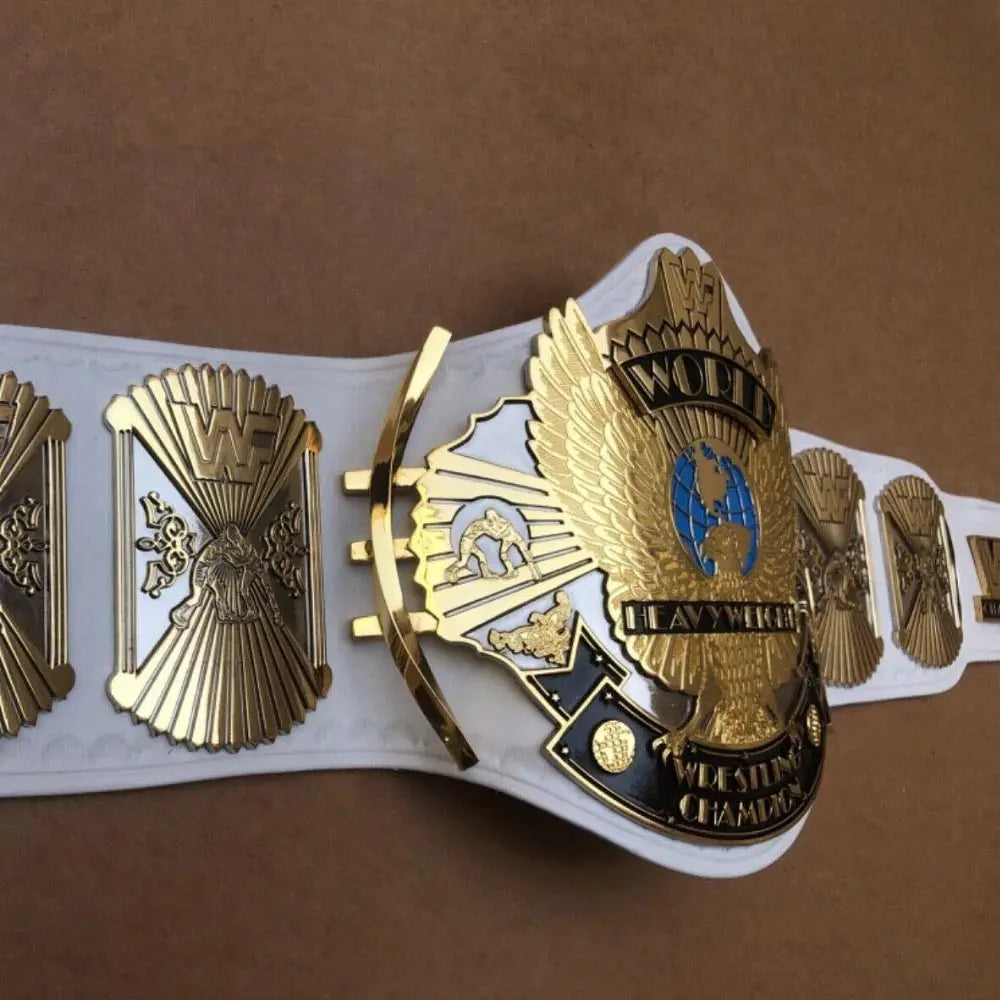 WHITE WINGED EAGLE DUAL PLATED CNC HD CHAMPIONSHIP BELT Championship Belt Store