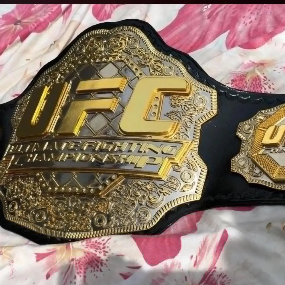 UFC TRIPLE STACK CNC MADE CHAMPIONSHIP BELT Championship Belt Store