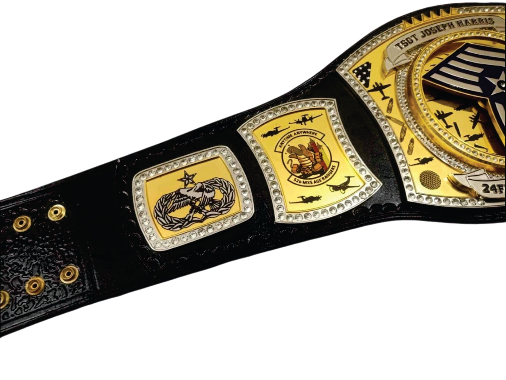 MSGT AIR Force 2004 - 2024 Custom Championship Belt Championship Belt Store