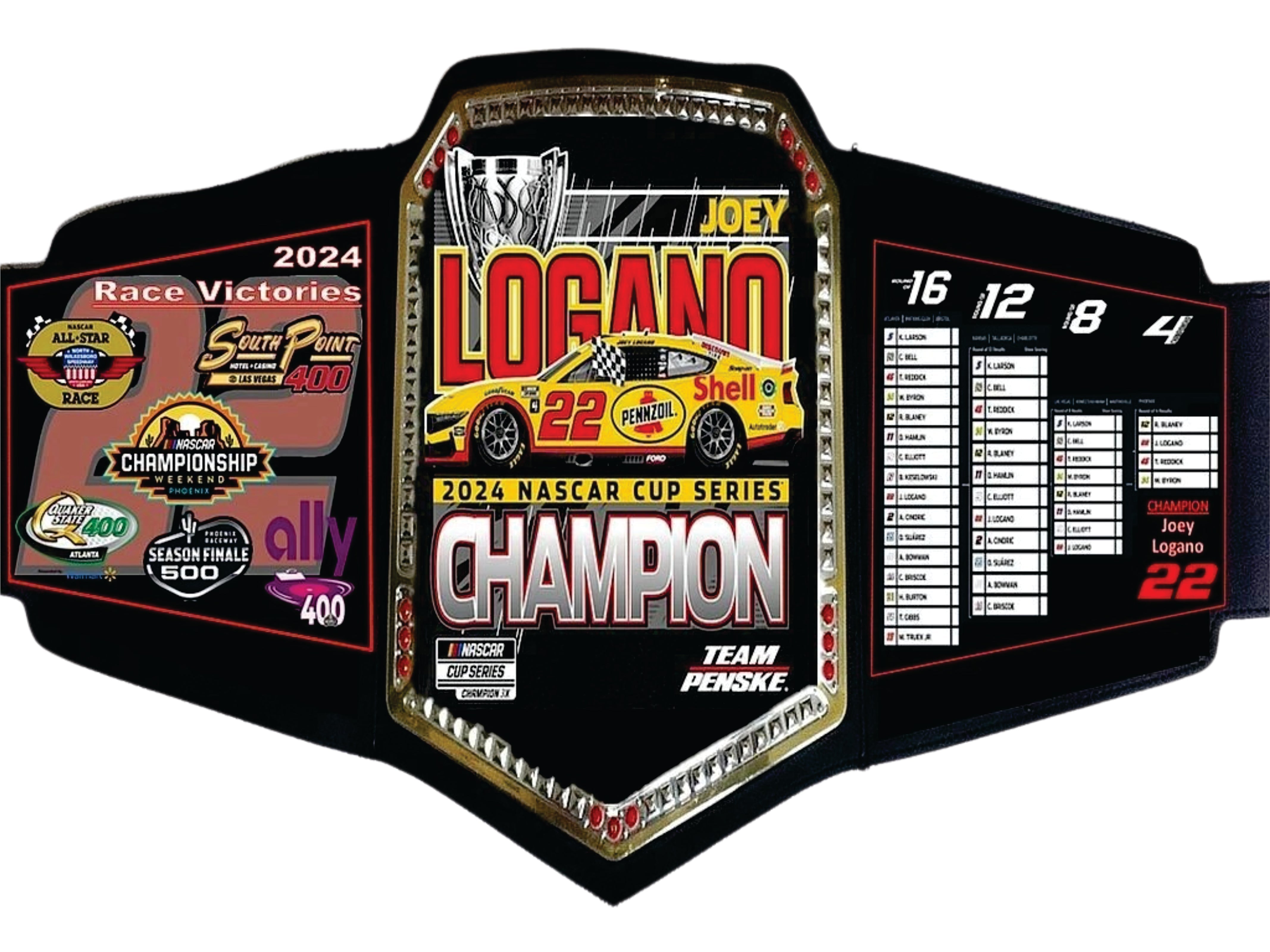 New York Yankees 2024 MLB American League (AL) Champions Championship Belt Championship Belt Store