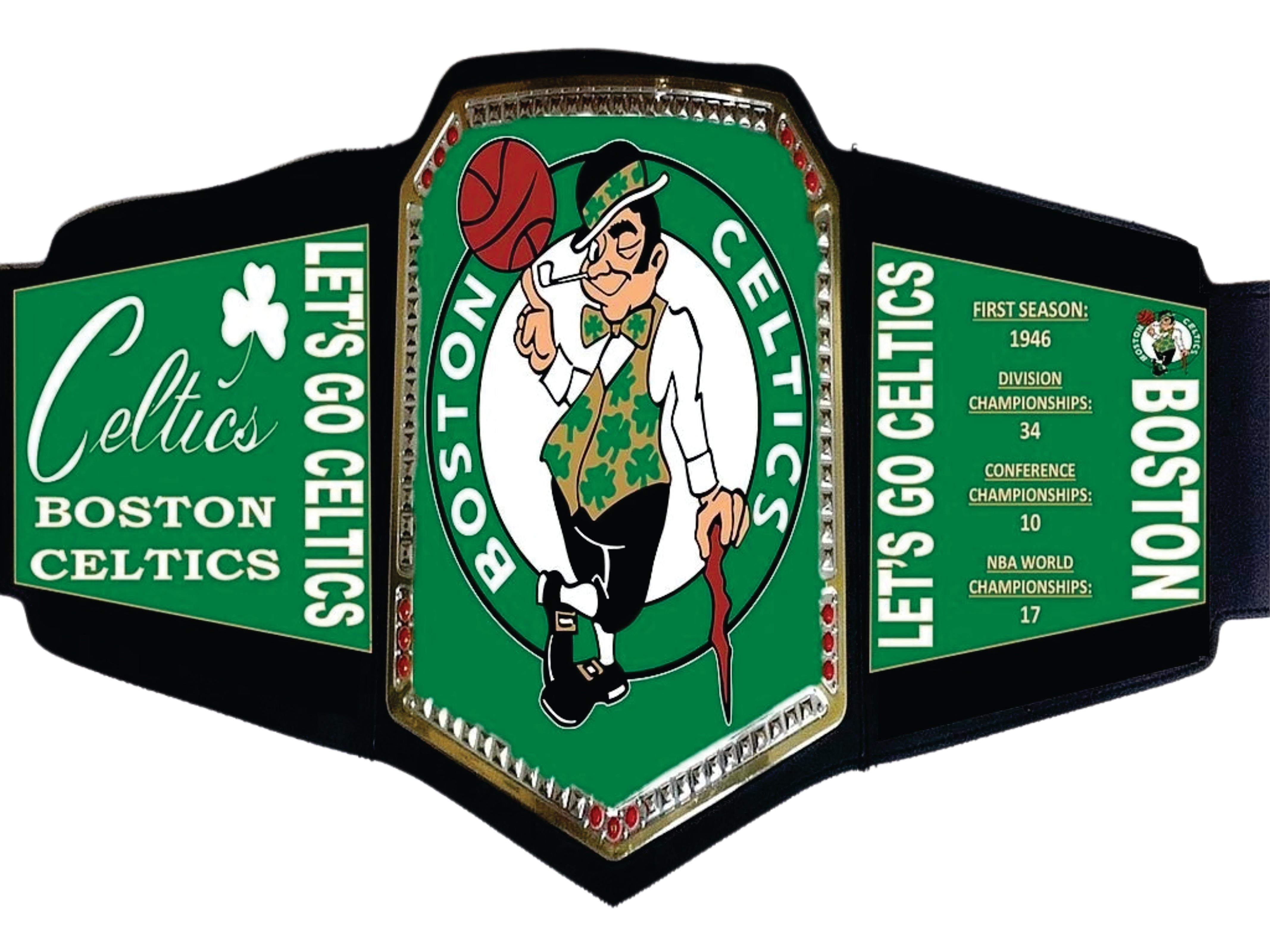 Boston Celtics NBA Championship Belt Championship Belt Store