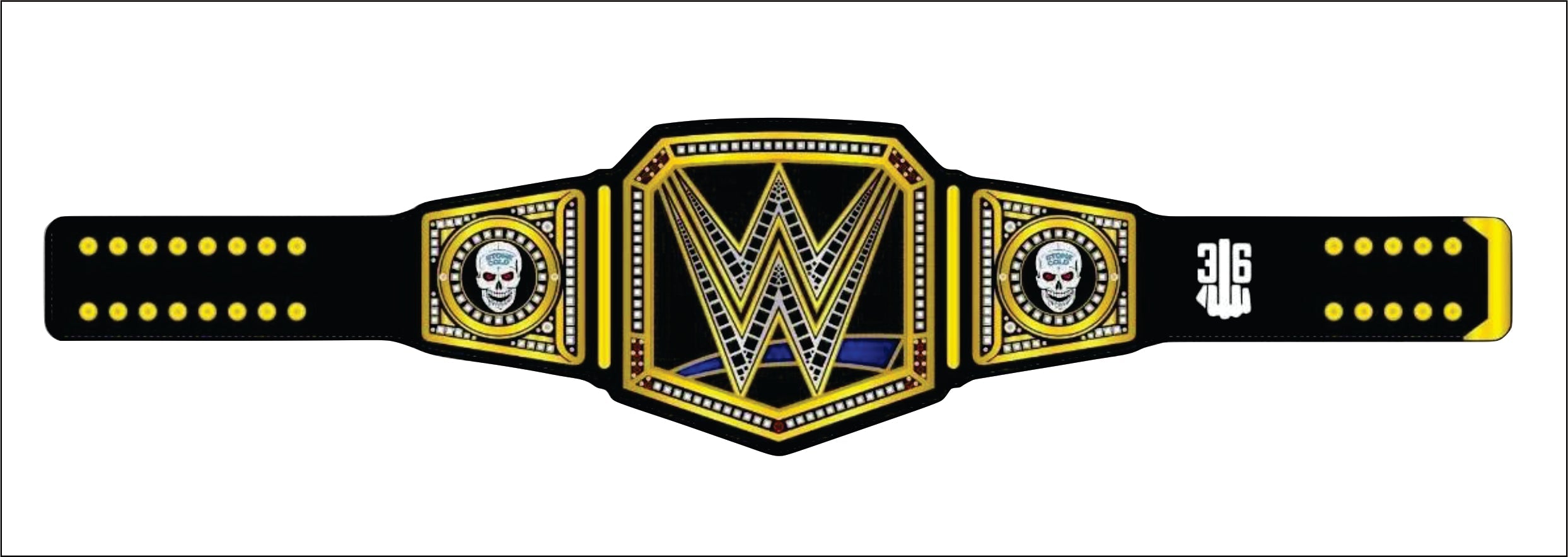 Stone Cold Championship Replica Title Belt Championship Belt Store