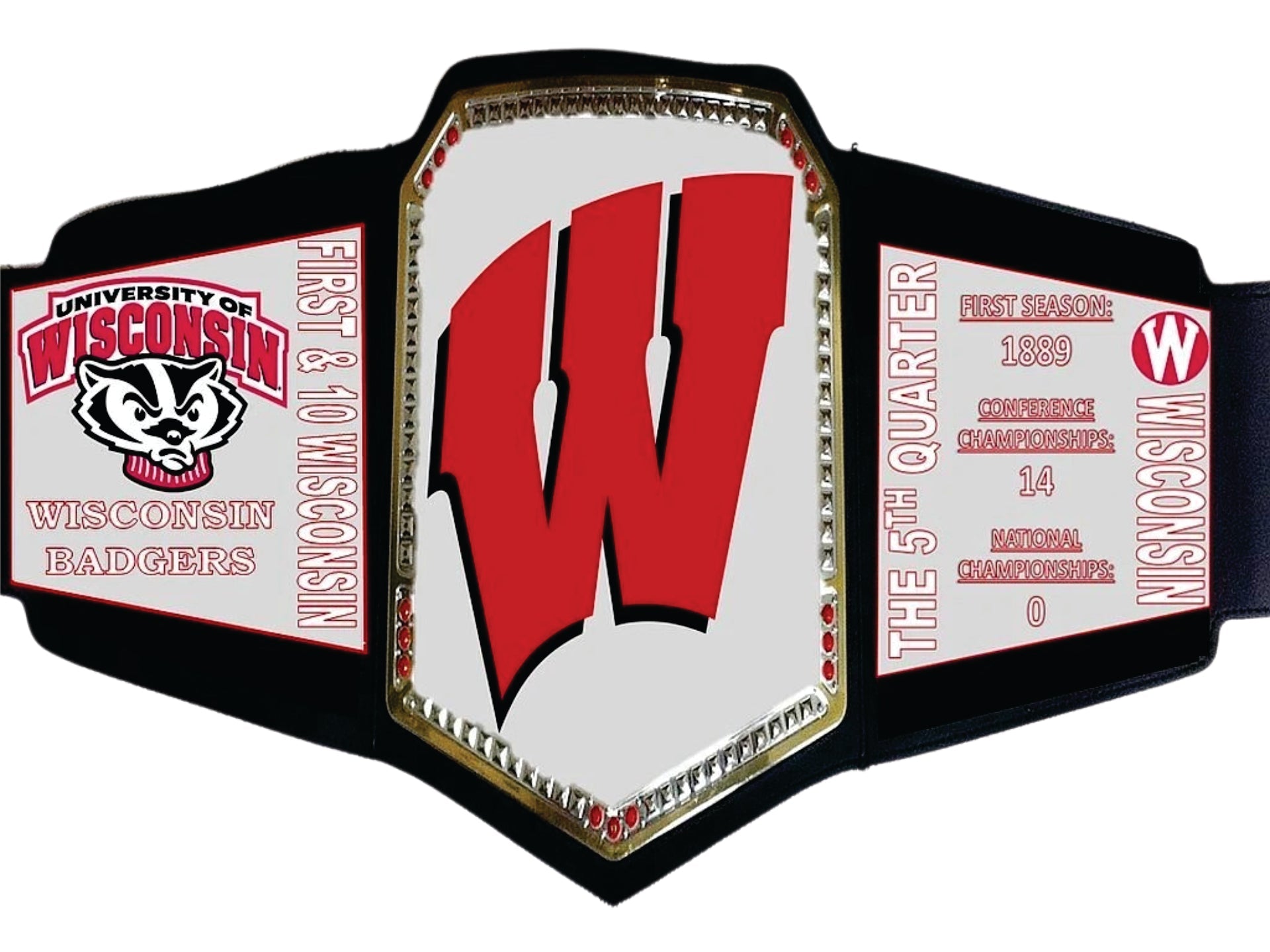 Appalachian State Mountaineers WWE College Legacy Title Belt Championship Belt Store