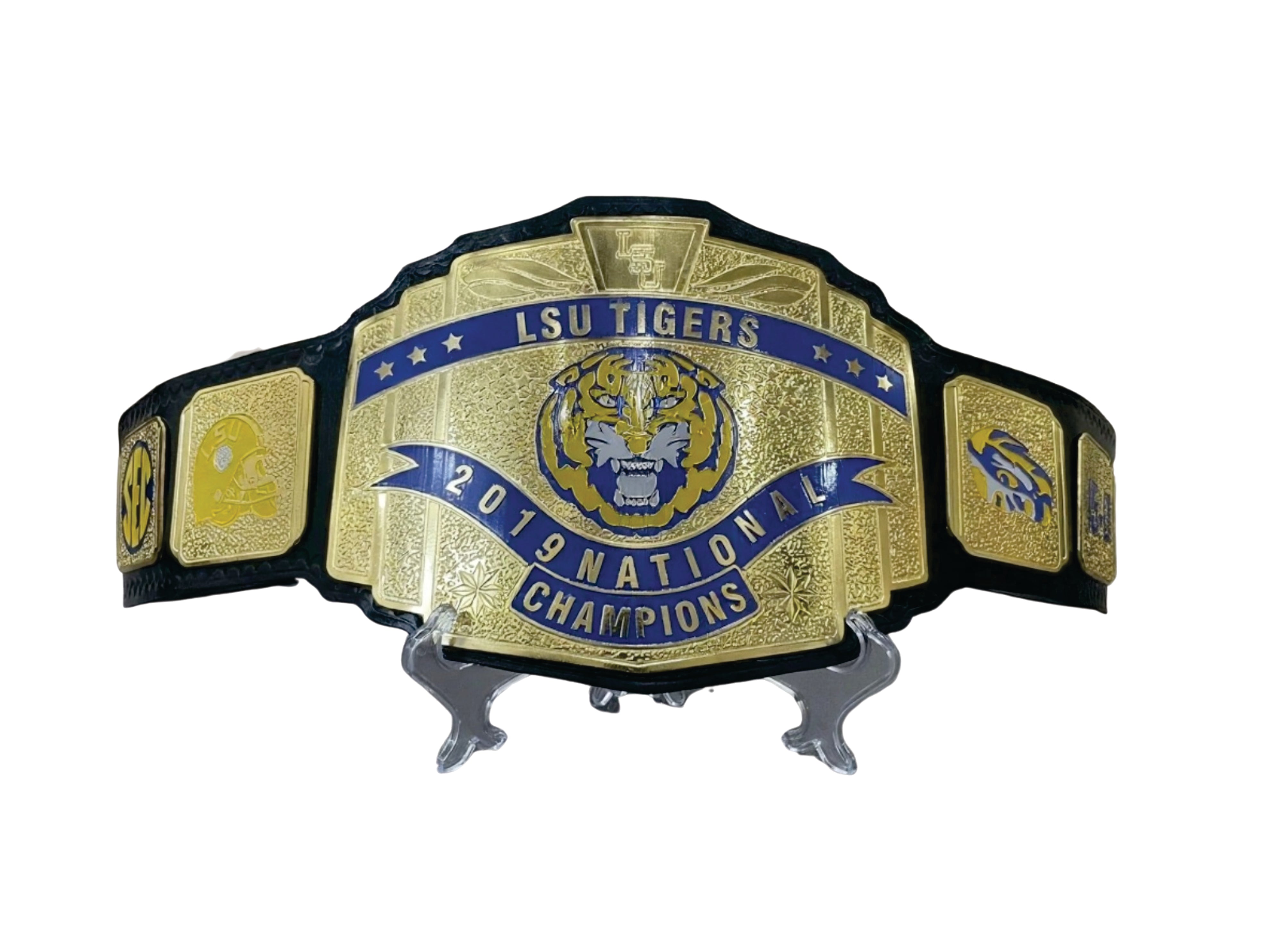 LSU TIGERS 2019 National Championship Belt Championship Belt Store