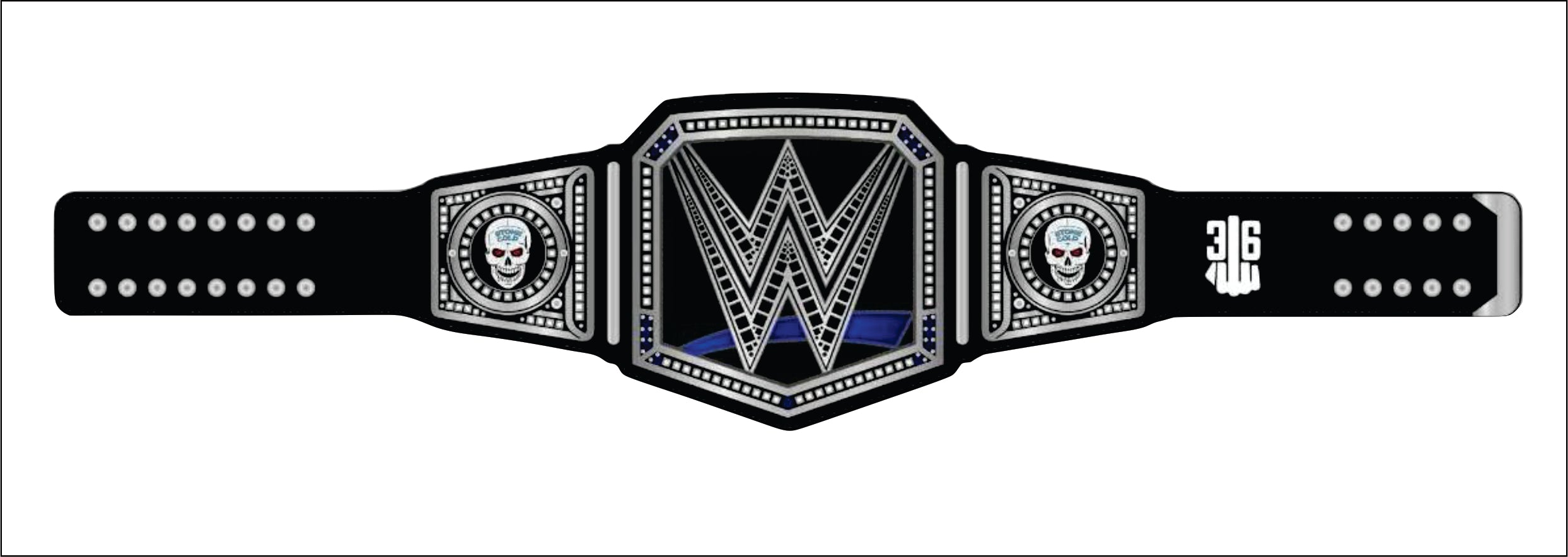 Stone Cold Championship Replica Title Belt Championship Belt Store