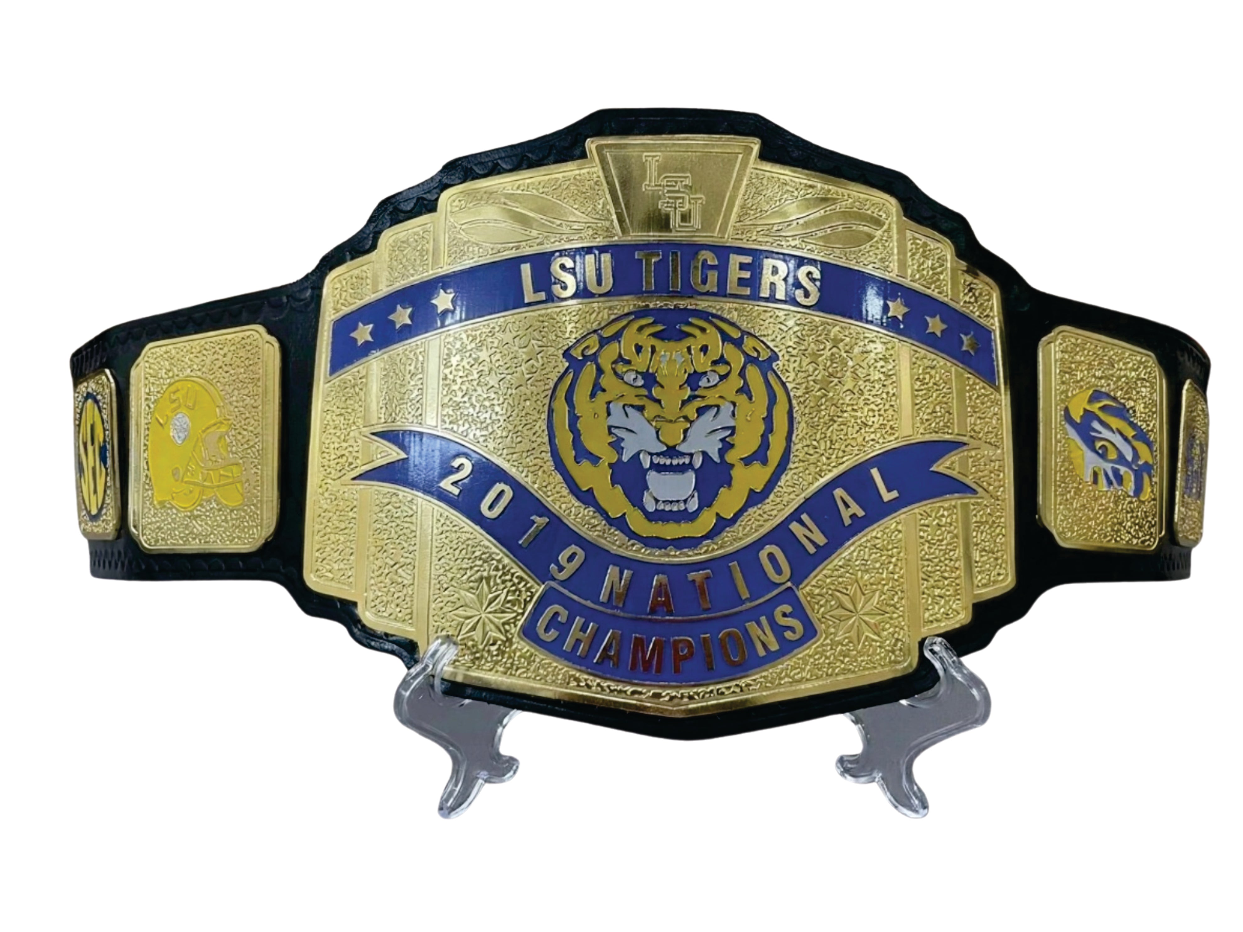LSU TIGERS 2019 National Championship Belt Championship Belt Store