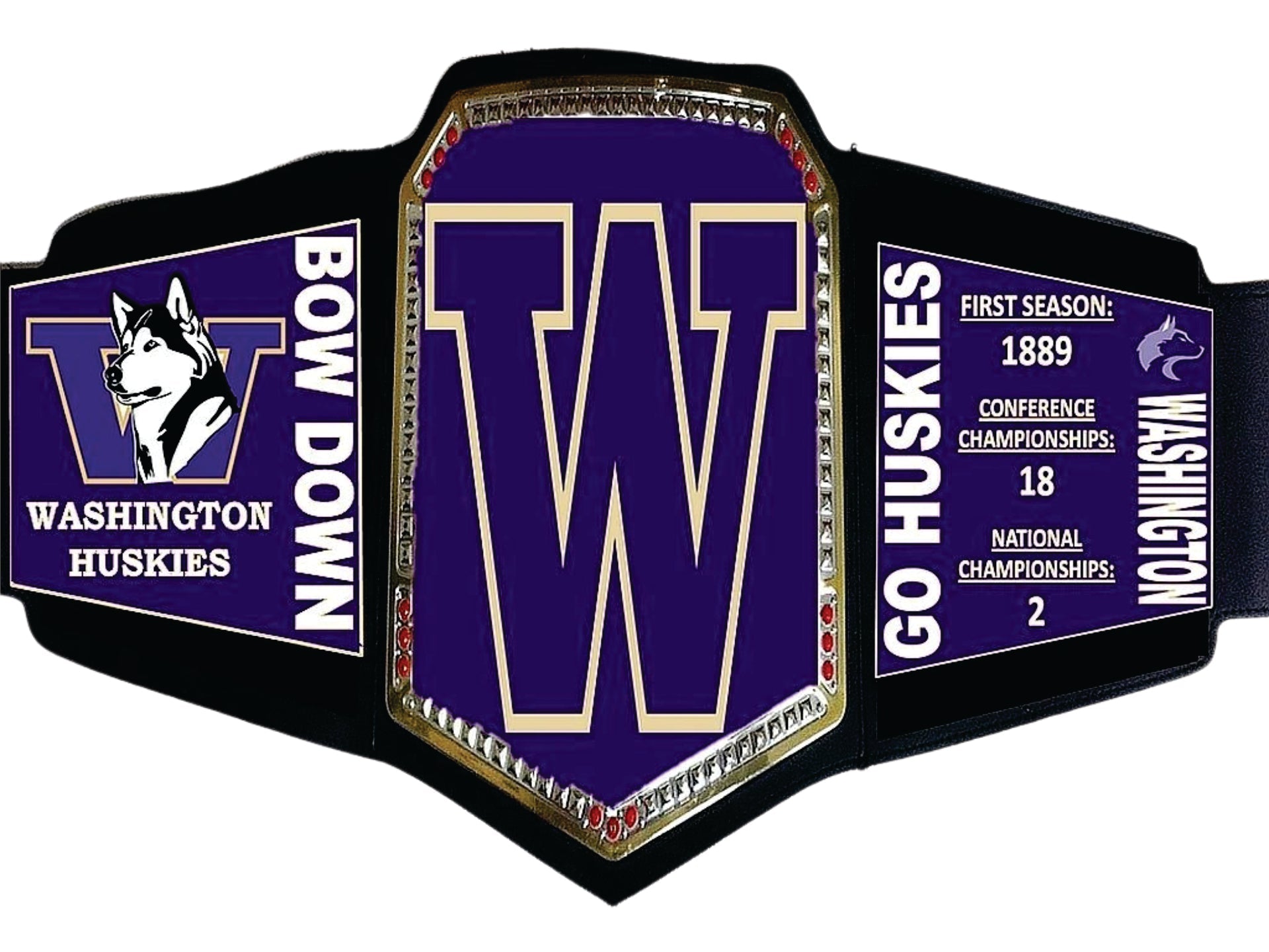 Western Kentucky Hilltoppers WWE College Legacy Title Belt Championship Belt Store