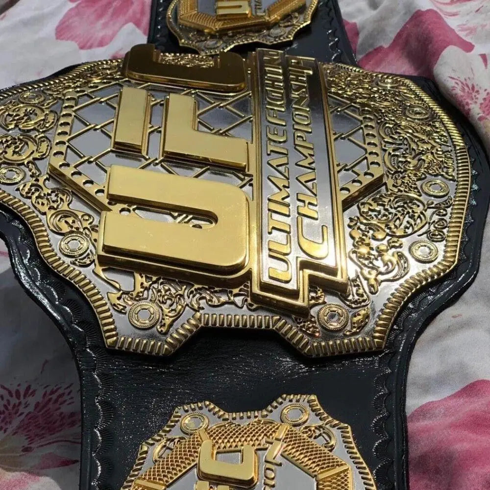UFC TRIPLE STACK CNC MADE CHAMPIONSHIP BELT Championship Belt Store