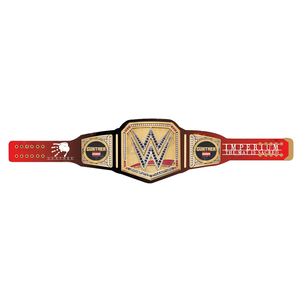 Gunther The Ring General Signature Series Championship Belt Championship Belt Store