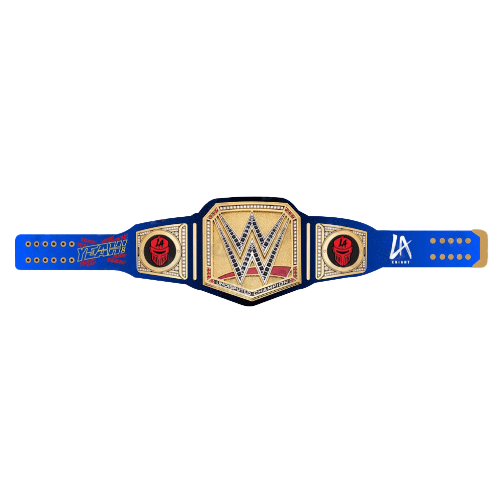 LA Knight Yeah Signature Series Championship Belt Championship Belt Store