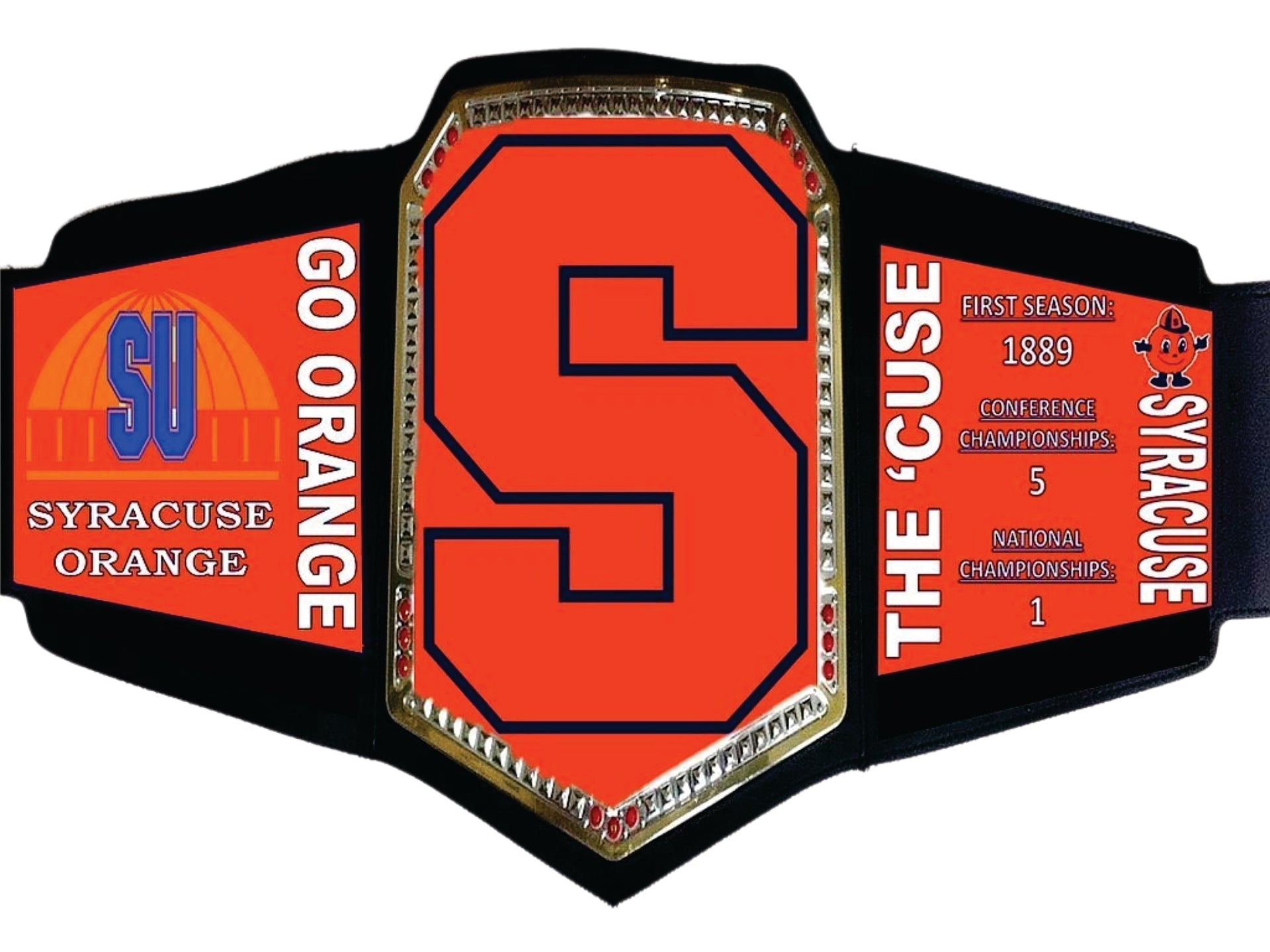 Syracuse Orange WWE College Legacy Title Belt (Copy) Championship Belt Store