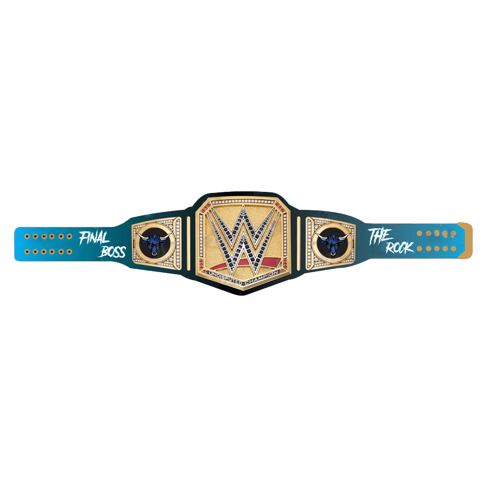 The Rock Final Boss Signature Series Championship Belt Championship Belt Store
