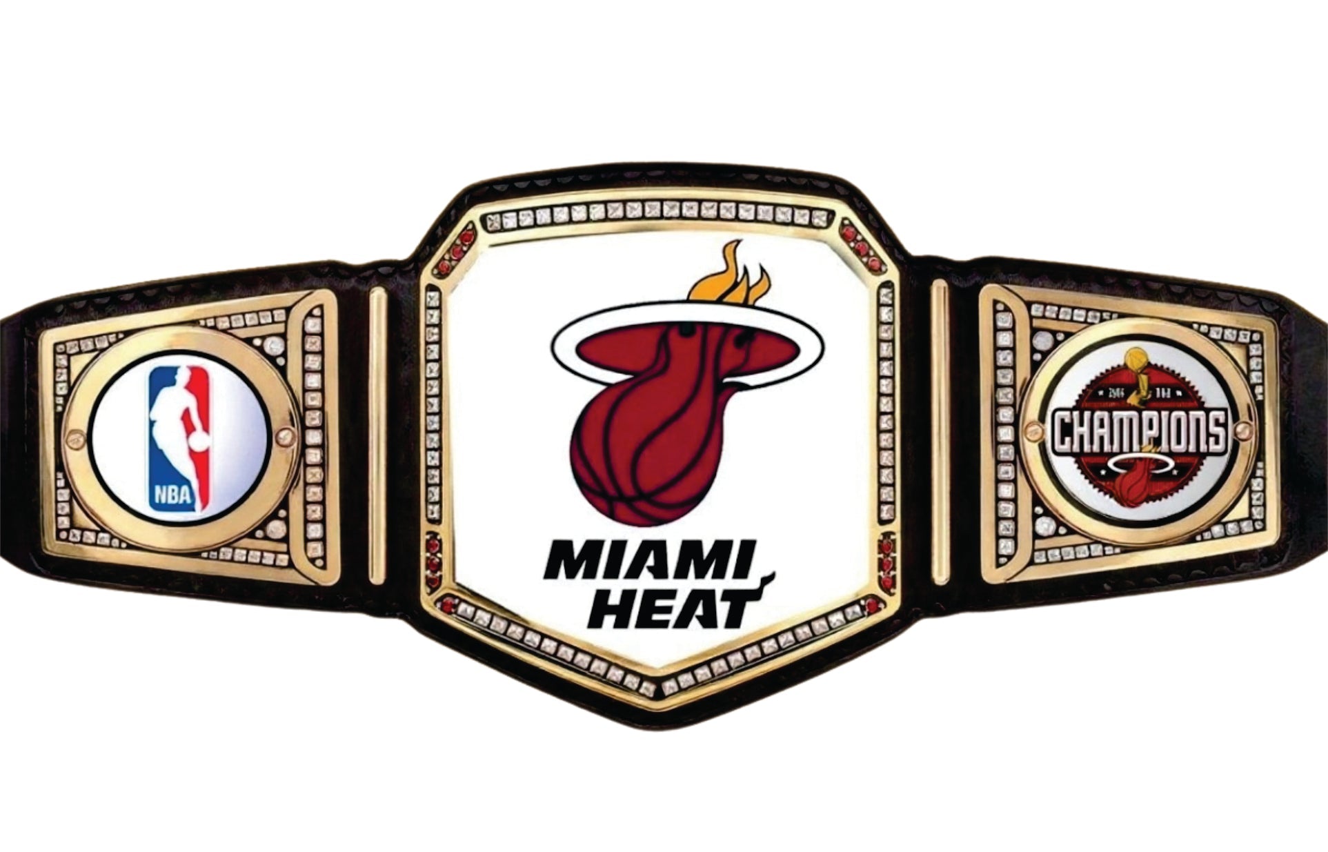 Miami Heat NBA Legacy Championship Title Belt Championship Belt Store