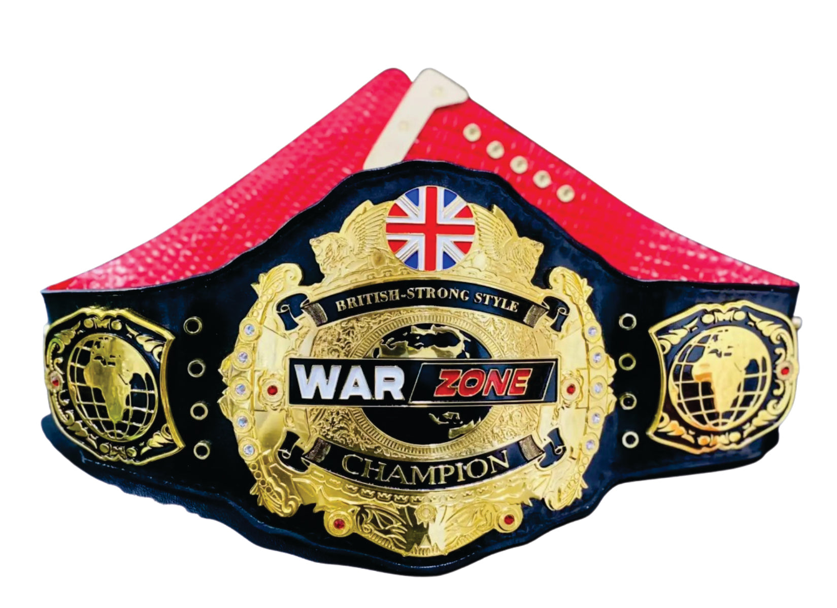 British-Strong Style War Zone Champion Championship Belt Championship Belt Store