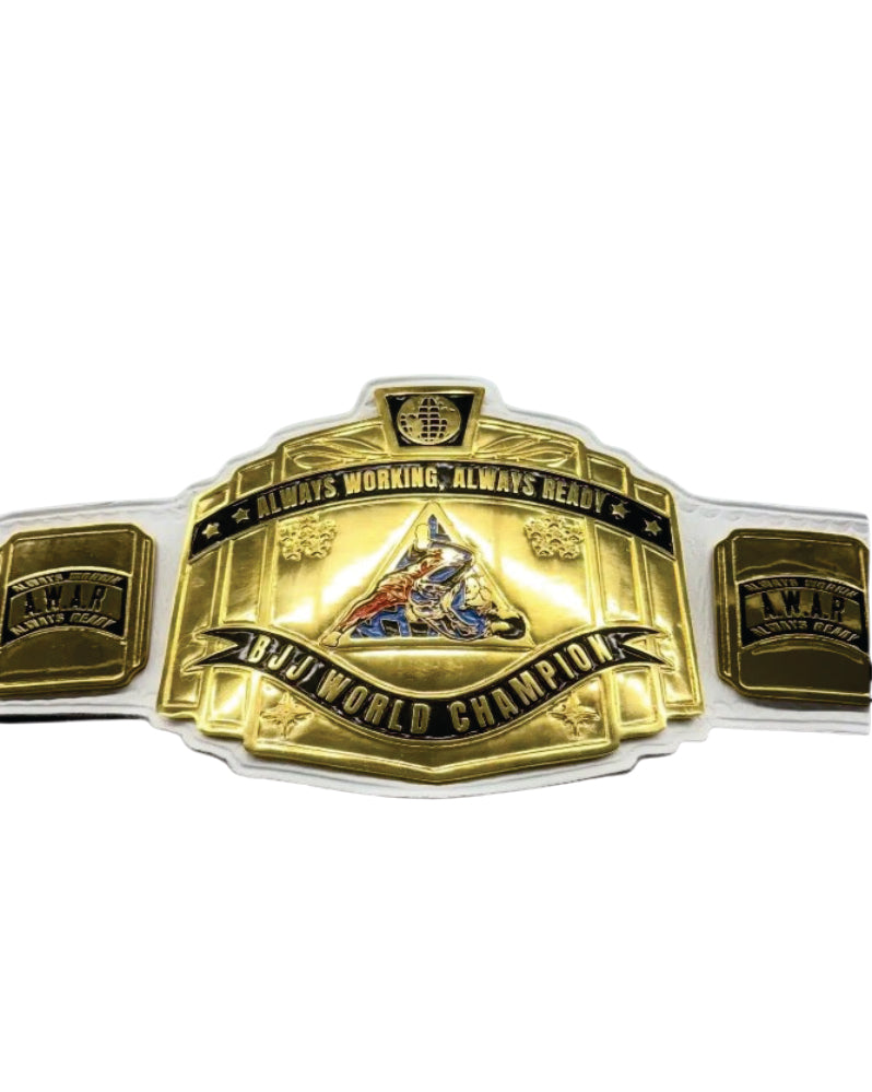 BJJ World Champion A.W.A.R Championship Belt Championship Belt Store