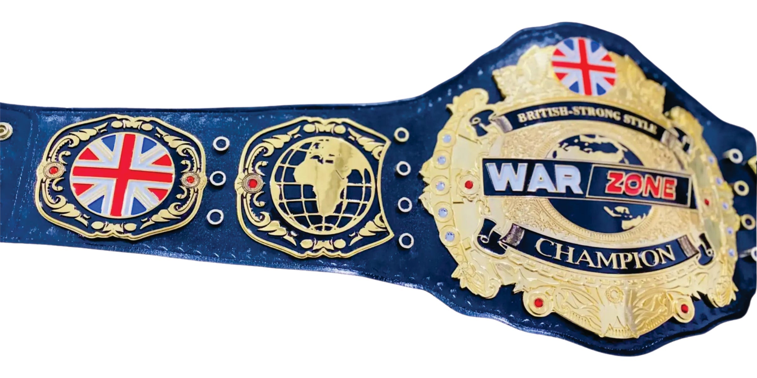 British-Strong Style War Zone Champion Championship Belt Championship Belt Store