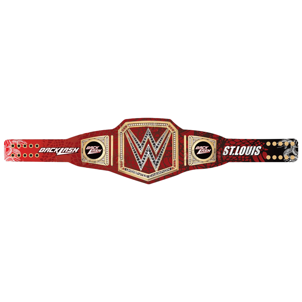 Back Lash 2025 Signature Series Championship Belt Championship Belt Store