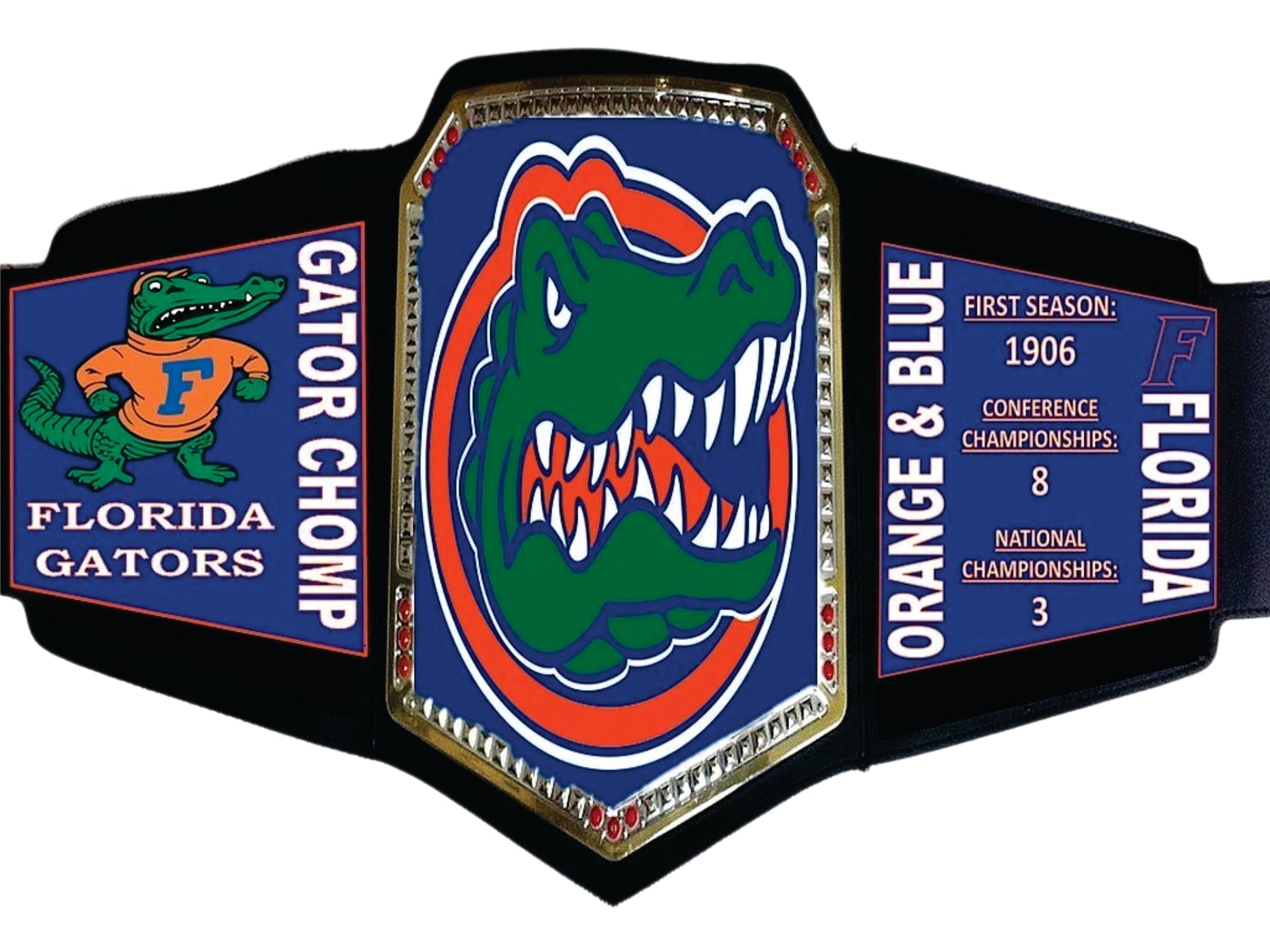 Florida Gators WWE College Legacy Title Belt Championship Belt Store