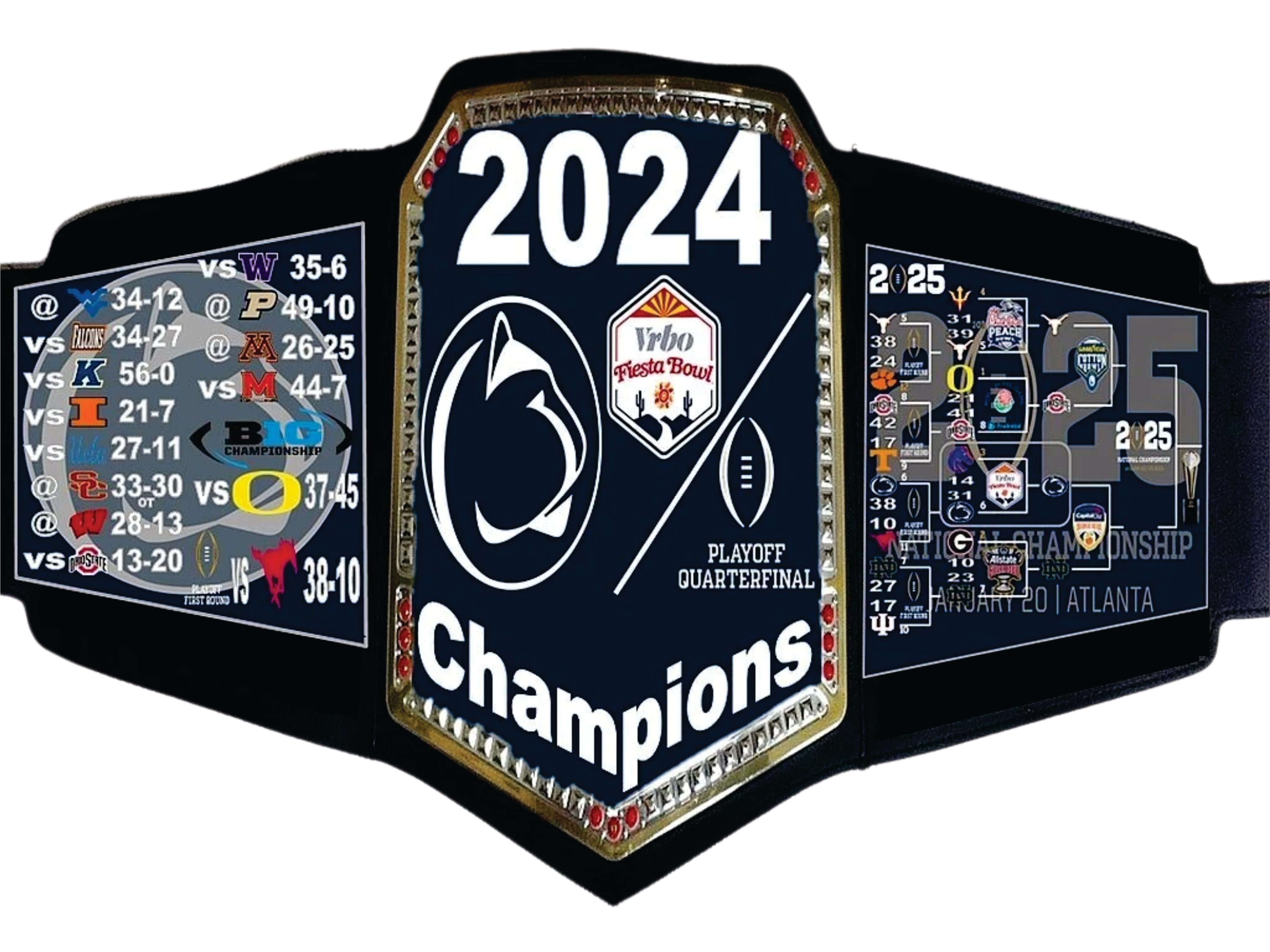 2025 Auburn Tigers NCAA Men's Basketball Final Four Championship Belt Championship Belt Store