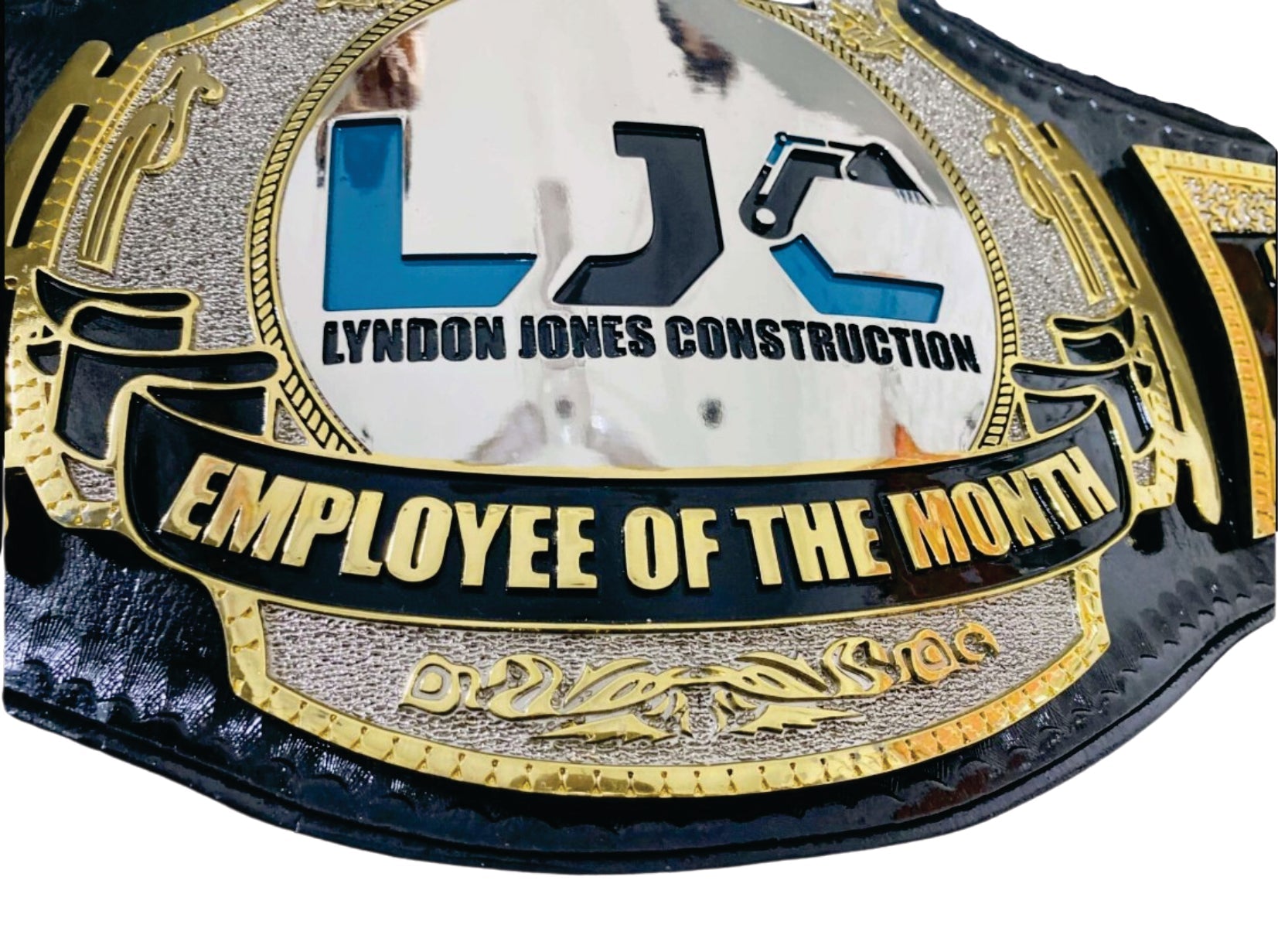 Lyndon Jones Construction Championship Belt Championship Belt Store