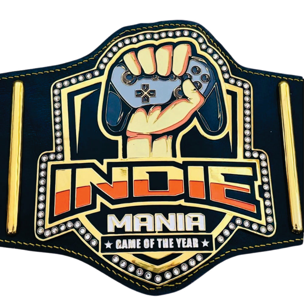 Indie Mania Game of thr Year Championship Belt Championship Belt Store