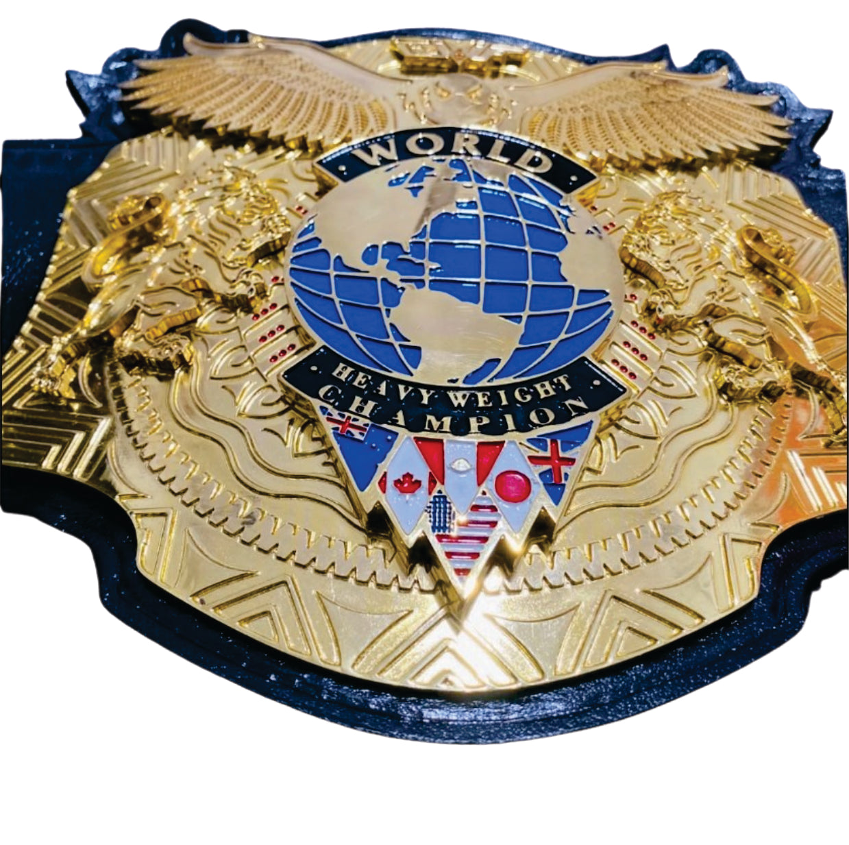 MILWAUKEE PAD MASTER CHAMPIONSHIP WRESTLING BELT Championship Belt Store