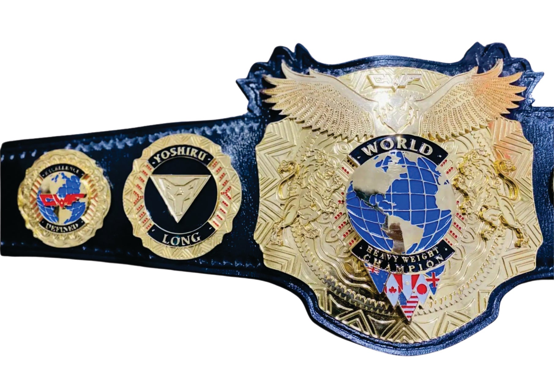 MILWAUKEE PAD MASTER CHAMPIONSHIP WRESTLING BELT Championship Belt Store