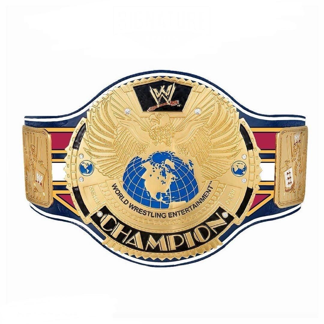 WCW Goldberg Big Gold Signature Series Heavyweight Wrestling Belt Replica Championship Belt Store