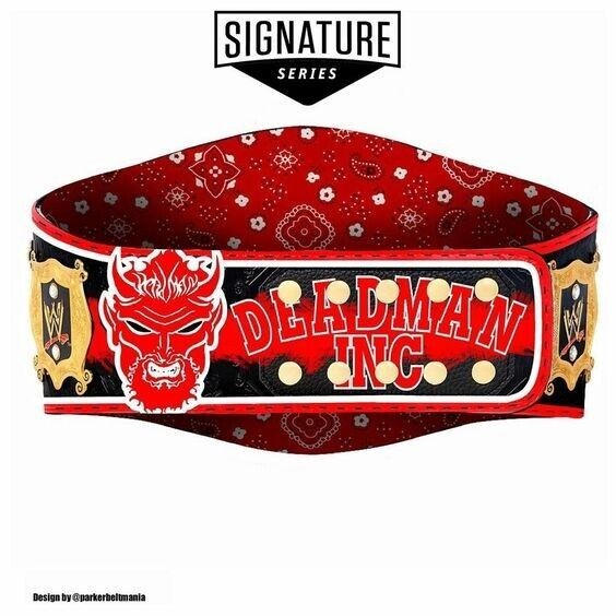 Kurt Angle Signature Series Wrestling Championship Replica Title Belt Championship Belt Store