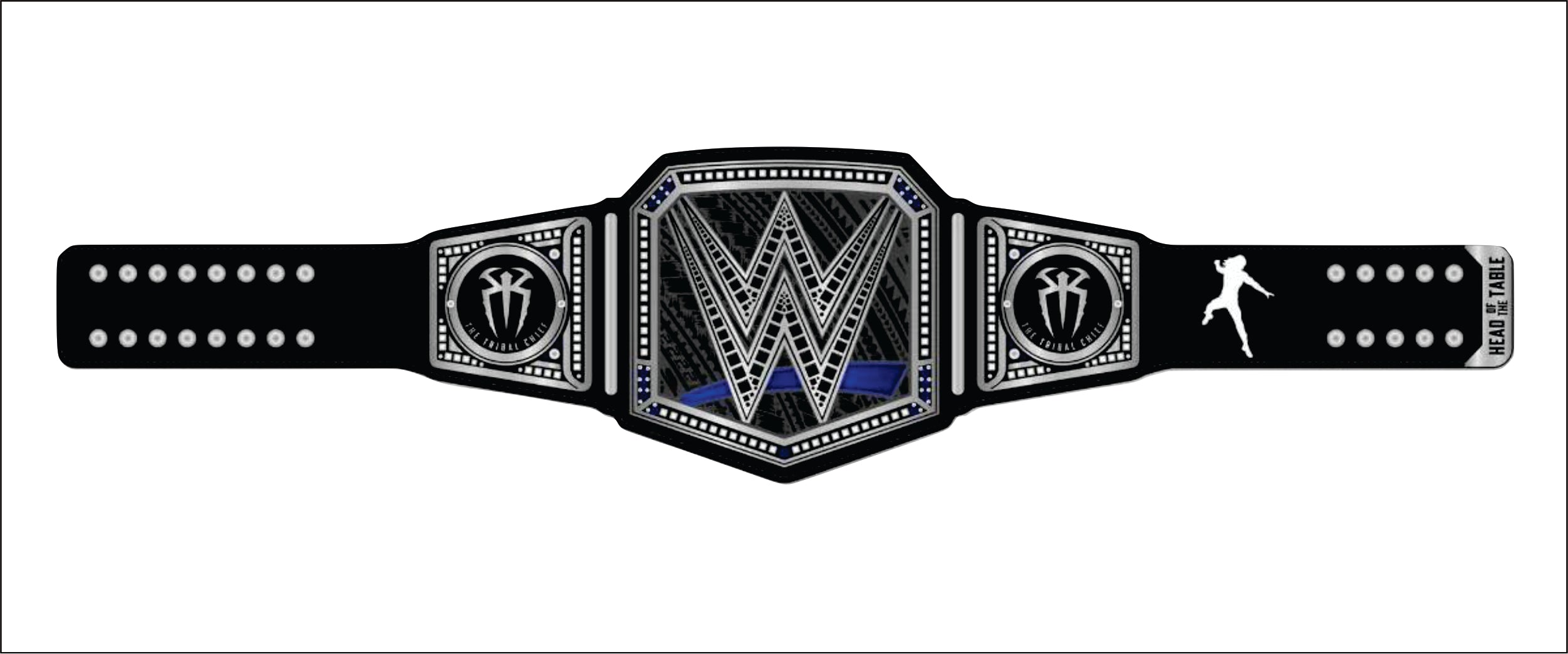 The Tribal Chief Roman Reigns Custom Championship Replica Title Belt Championship Belt Store
