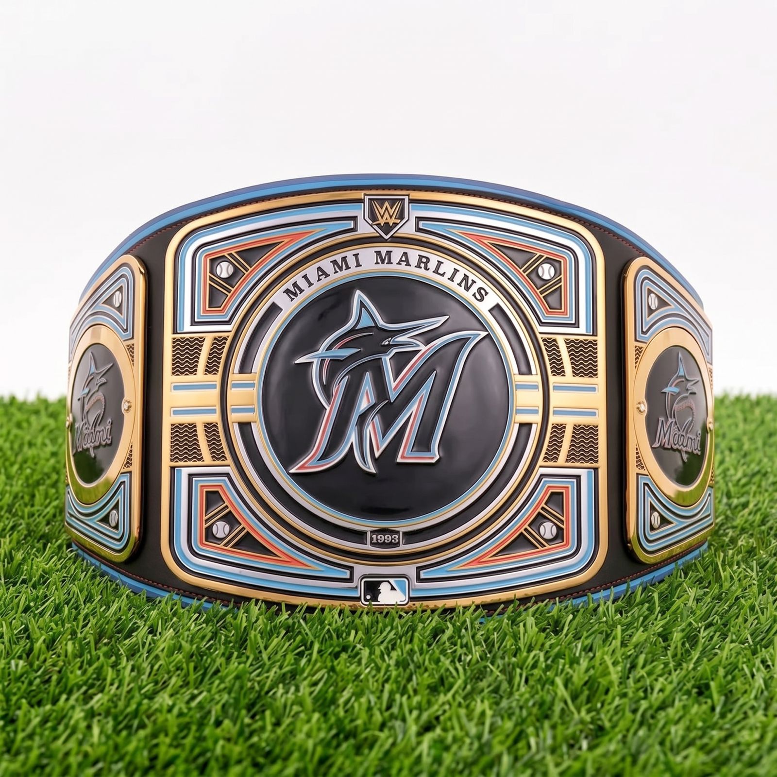 Miami Marlins WWE Legacy Title Belt