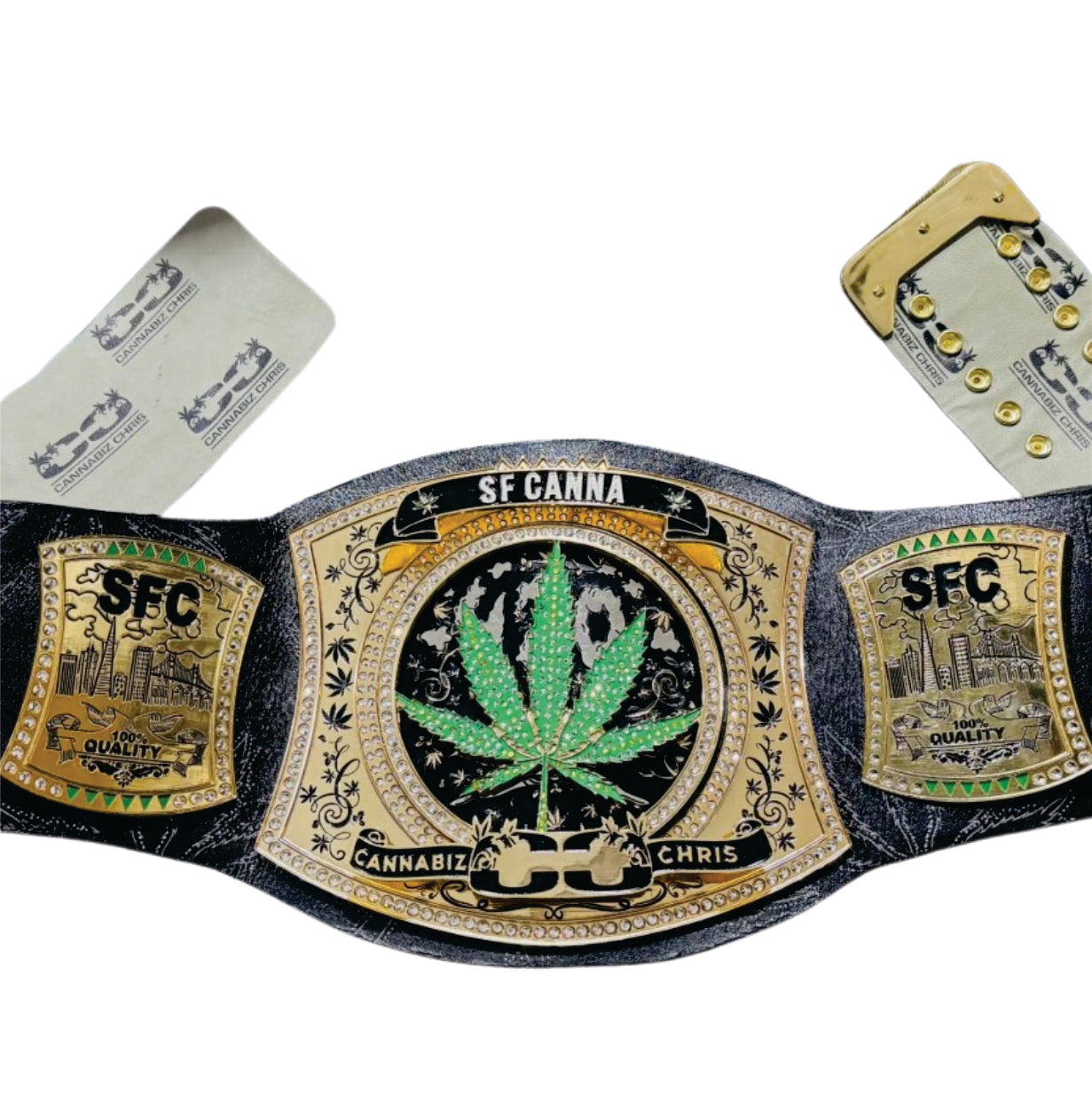 Custom Cannabis Spinner Championship Belt Championship Belt Store