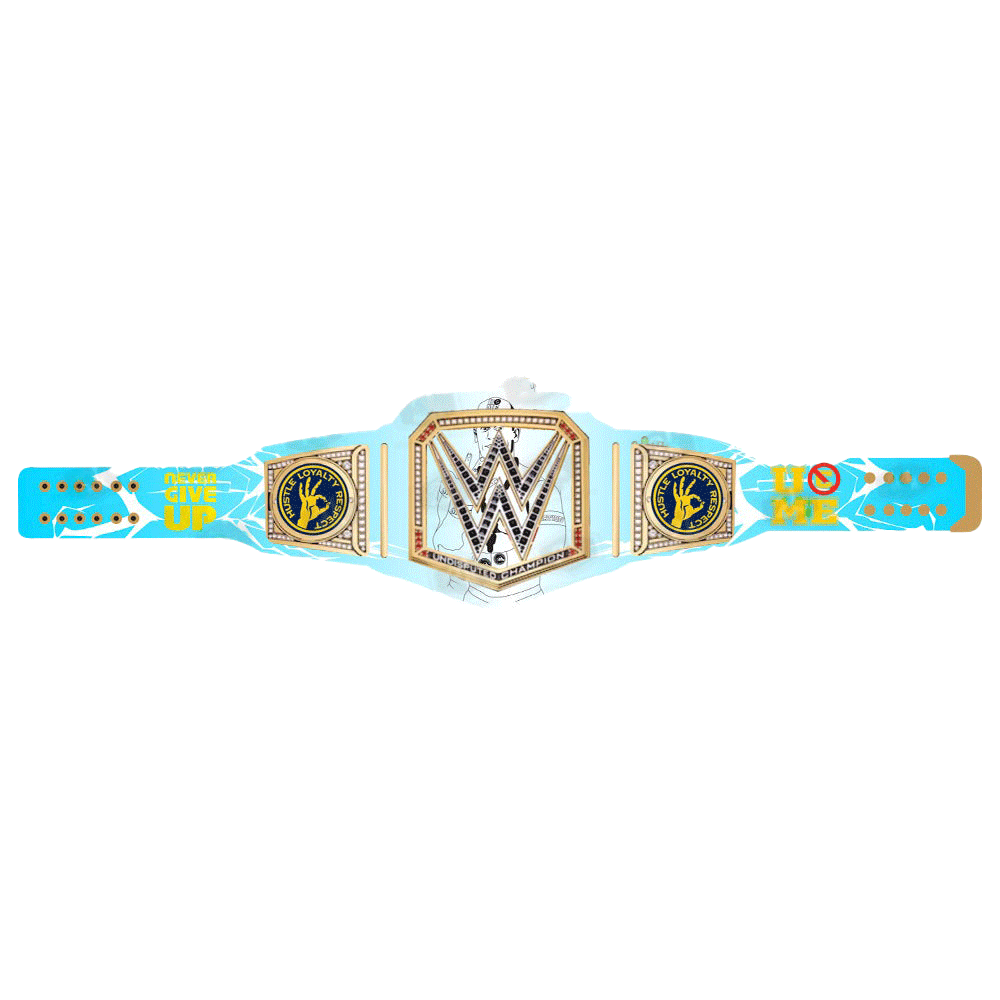John Cena U Can't See Me Signature Series Championship Belt Championship Belt Store