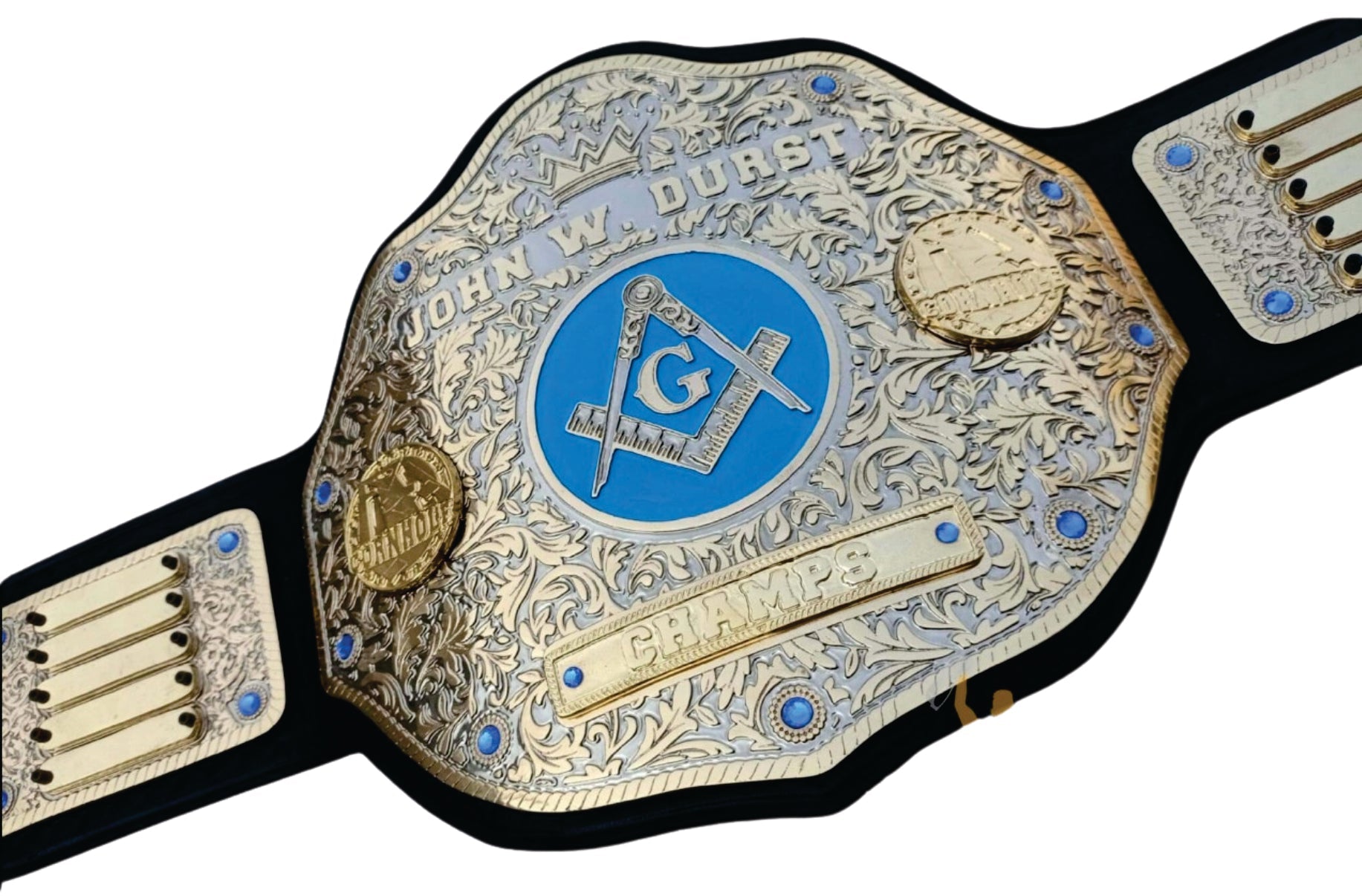 John W. Durst Cornhole Trophy  Champions Championship Belt Championship Belt Store
