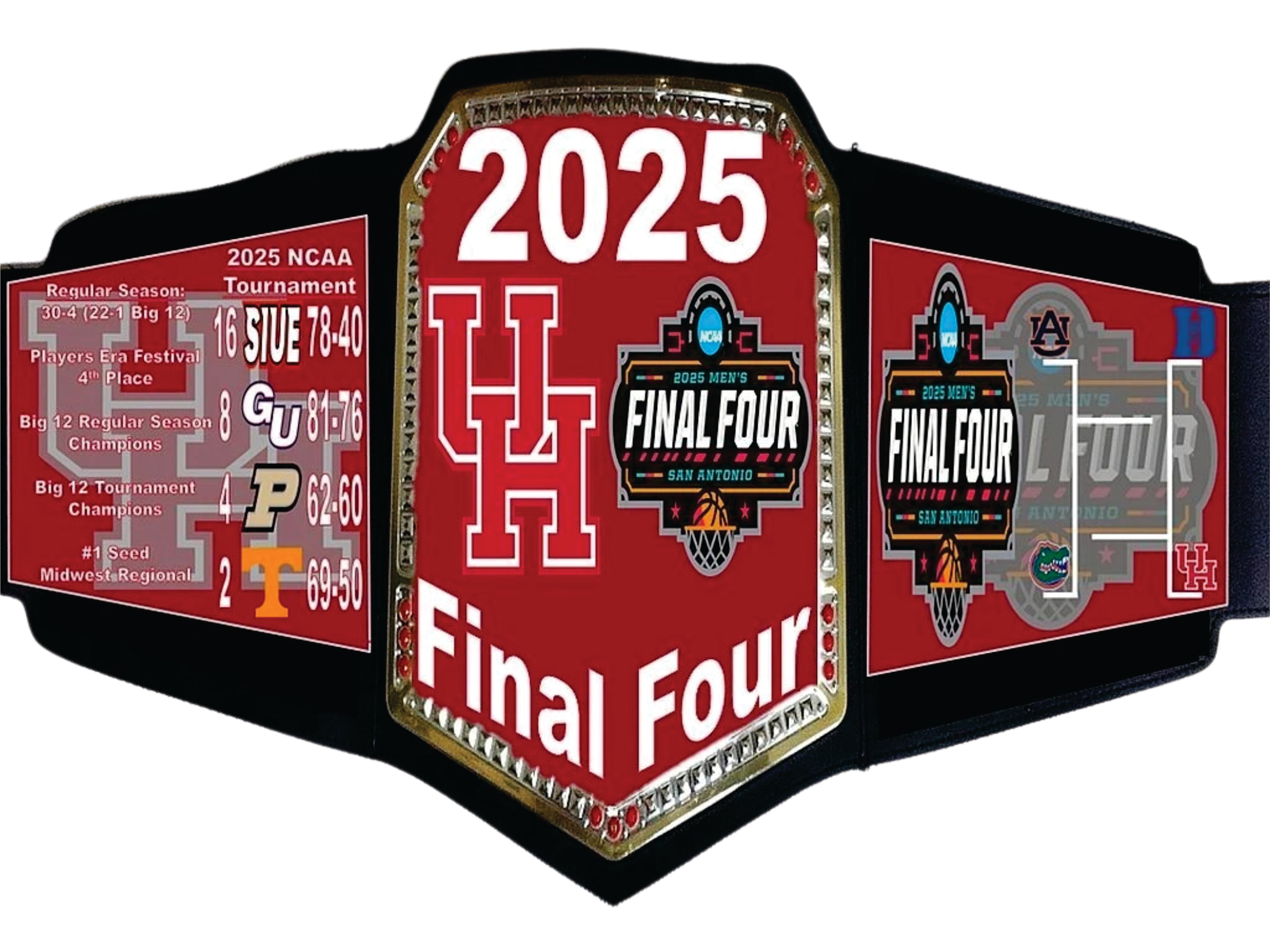 Clemson Tigers 2024 ACC Champions / CFP Playoff Championship Belt Championship Belt Store