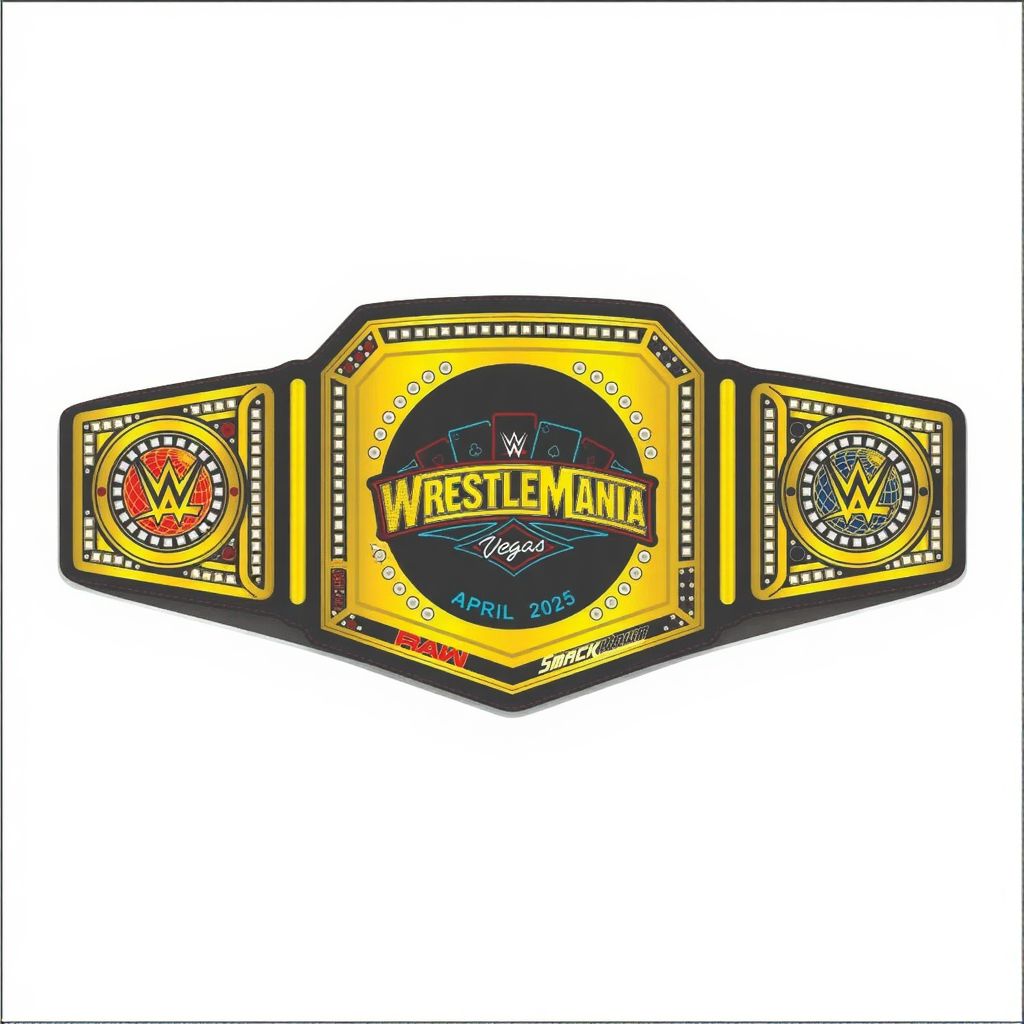 Wrestlemania Championship Replica Title Belt Championship Belt Store